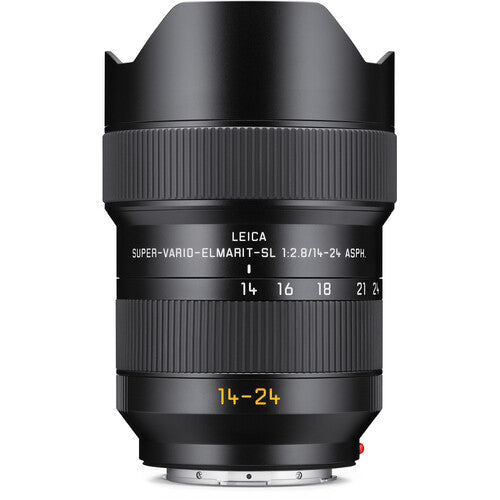 Leica Super Vario Elmarit SL 14-24mm F/2.8 ASPH Wide Angle Zoom Lens for Professional Photography - Perfect for Landscape, Architecture & Low Light Shooting
