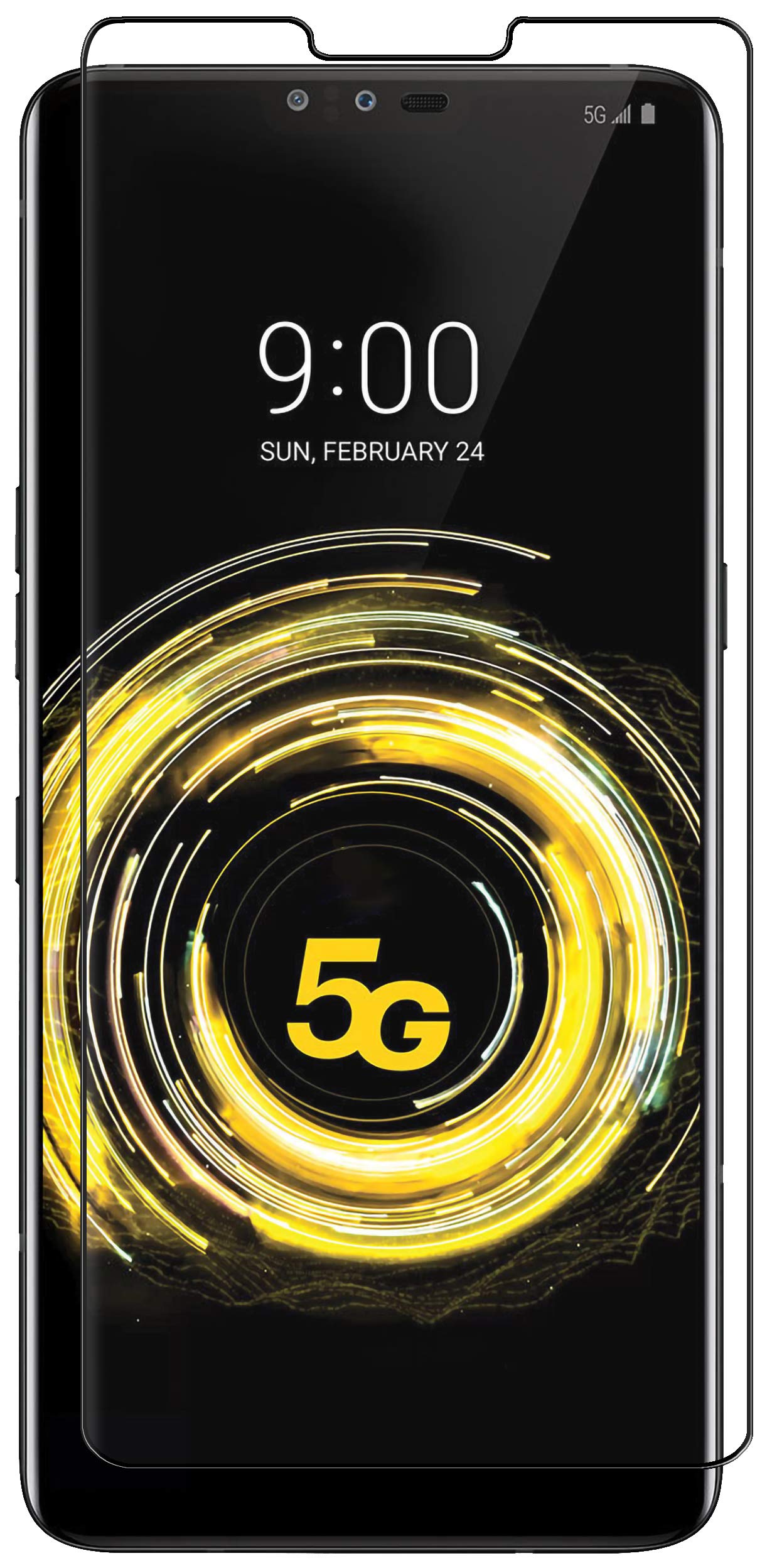 MagGlass LG V50 ThinQ Tempered Glass Screen Protector - HD Clear, Anti-Scratch, Case-Friendly Screen Guard for LG V50 ThinQ Smartphone | Perfect for Daily Use, Gaming & Outdoor Activities