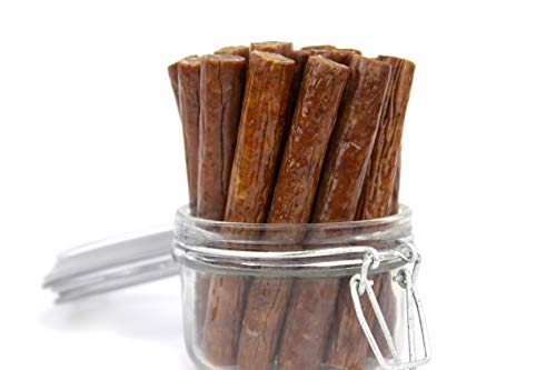 Mission Meats Sugar-Free Grass-Fed Beef Sticks for Kids | Gluten-Free, Paleo, Keto-Friendly Protein Snacks | Healthy School Lunch & On-the-Go Snack Packs | Zero Sugar Beef Jerky Alternative for Active Lifestyles