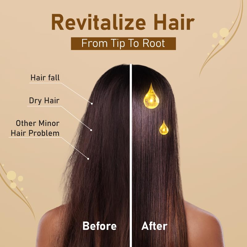 Enshine Detangling Hair Serum with Argan Oil & Marula Oil - Smoothing, Frizz Control & Heat Protectant for Shiny, Lustrous Hair - Perfect for Daily Styling, Blowouts & Heat Tool Protection