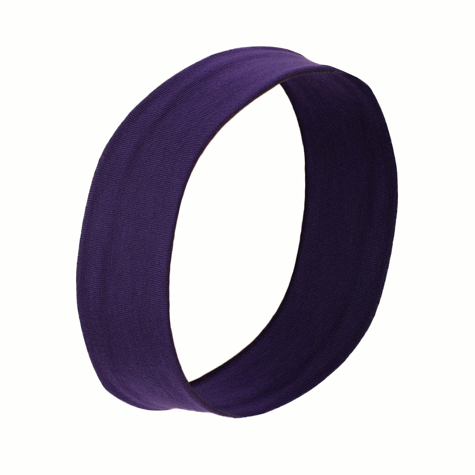 Non-Slip Yoga Headbands for Women - Wide Elastic Boho Sports Headband for Running, Workouts & Active Lifestyle - Fashion Hair Accessories for Girls & Women