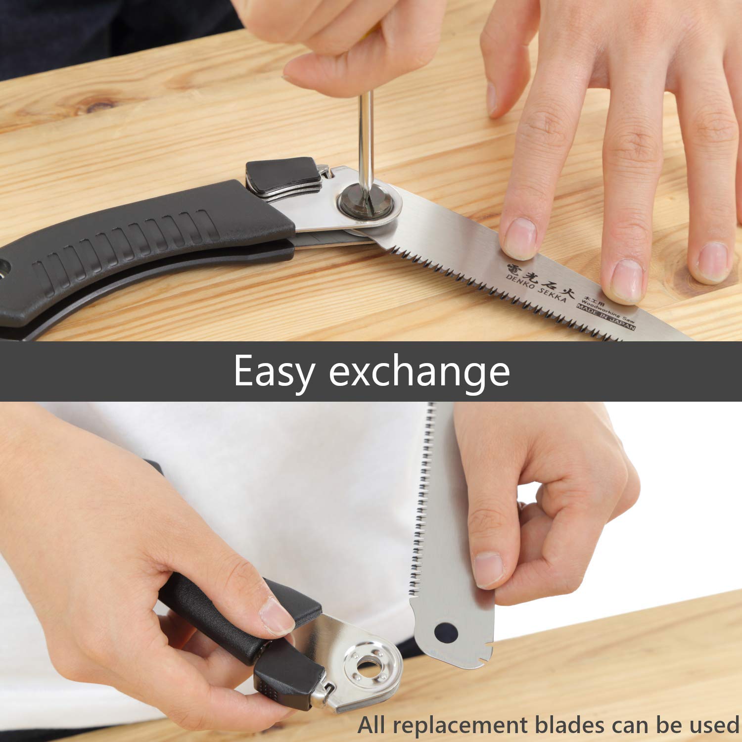 Premium Japanese Pull Saw for Woodworking - High Precision Blade with Long Handle for Smooth Cutting - Ideal for Wood Crafting, DIY Projects & Professional Carpentry - Heavy Duty Woodworking Hand Saw