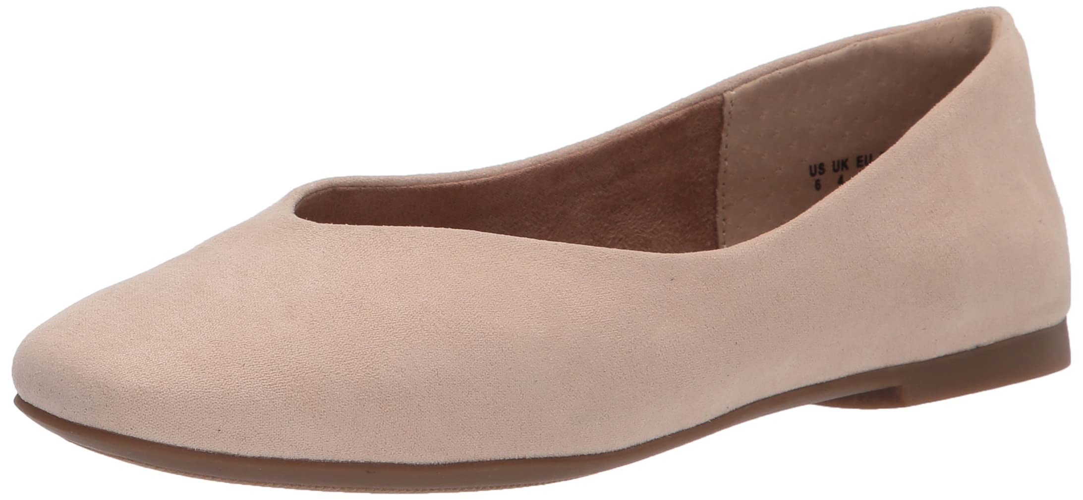 Amazon Essentials Women's Square-Toe Ballet Flats - Comfortable Slip-On Shoes for Work, Office & Casual Wear | Lightweight & Flexible for All-Day Comfort