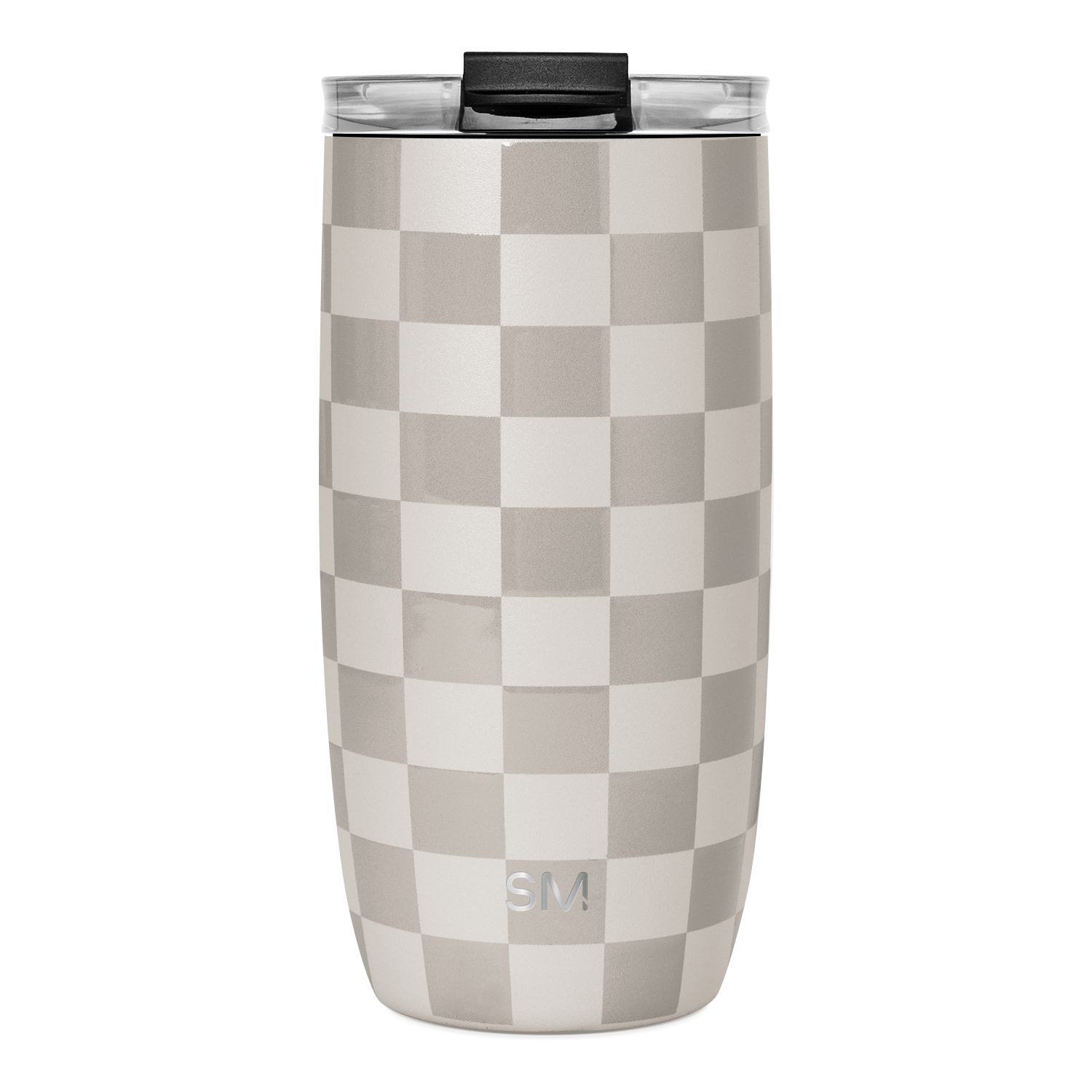 Voyager 20oz Insulated Tumbler with Clear Flip Lid & Straw - Leakproof Stainless Steel Travel Mug for Hot & Cold Drinks - Perfect for Coffee, Tea, Water on the Go, Office, Gym, Hiking & Camping