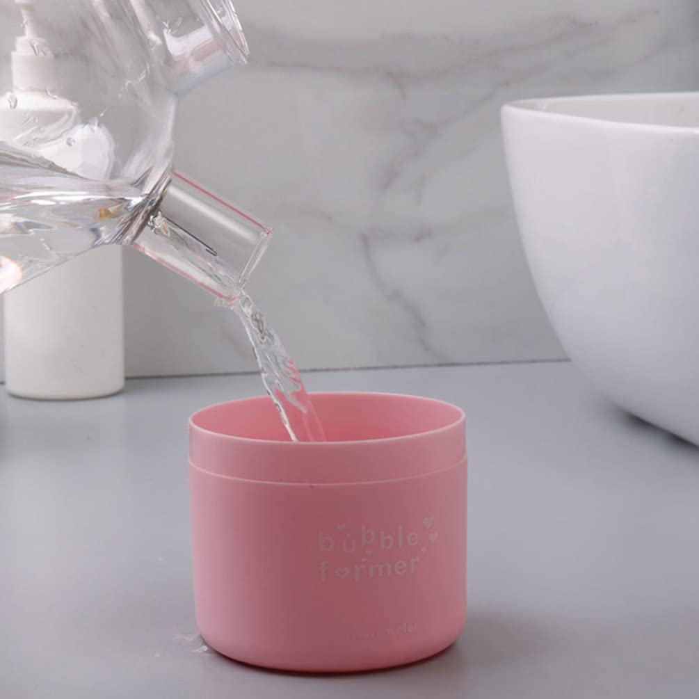 2pcs Facial Foaming Cup Set - Electric Foam Maker for Deep Face Cleansing, Bubble Maker for Gentle Skin Care - Perfect for Bathroom, Spa & Travel Skincare Routine
