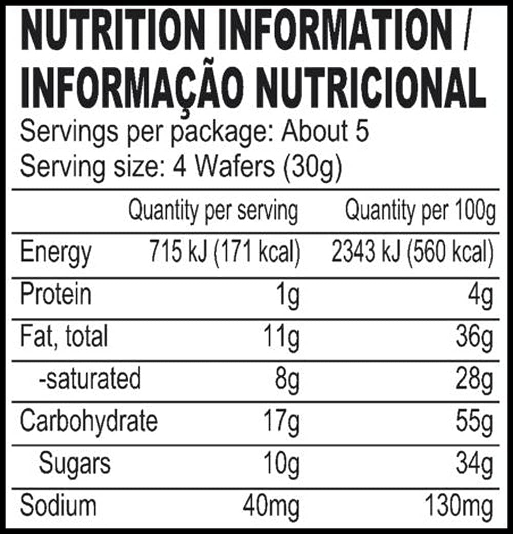 BRITANNIA Strawberry Wafer Cookies 5.29oz (150g) - Crunchy Healthy Snacks for Breakfast, Tea Time & Office - Delicious Biscuit Treats (Pack of 4) - Perfect for Kids Lunchboxes, Coffee Breaks & Party Snacks