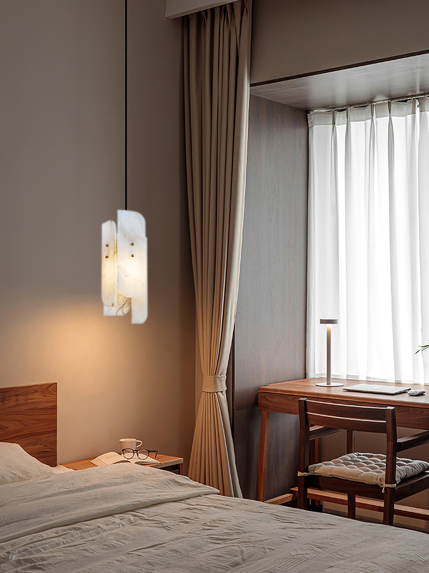 Megalith Mini Pendant Light - Modern Hanging Ceiling Lamp for Kitchen Island, Dining Room, Bedroom & Living Room Decor