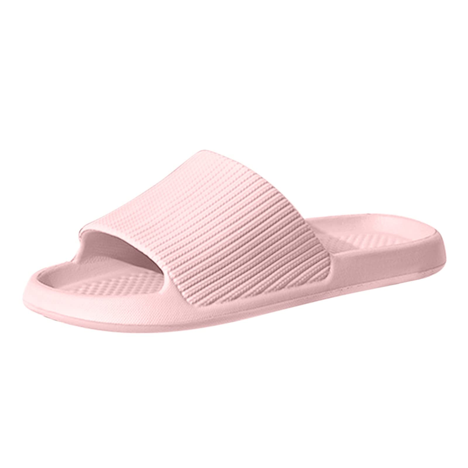 Women's Summer Slippers - Breathable Quick-Drying Indoor/Outdoor House Shoes - Non-Slip Bathroom Sandals with Hollow-Out Design - Perfect for Home, Spa, Beach & Poolside Use