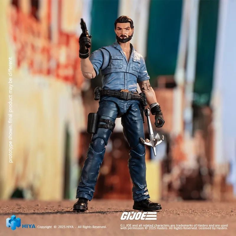 Pre Order 1/18 Scale Hiya 4-Inch G.I. Joe Shipwreck Action Figure - Collectible Military Toy for Display & Play | Perfect for Fans, Collectors & Diorama Scenes