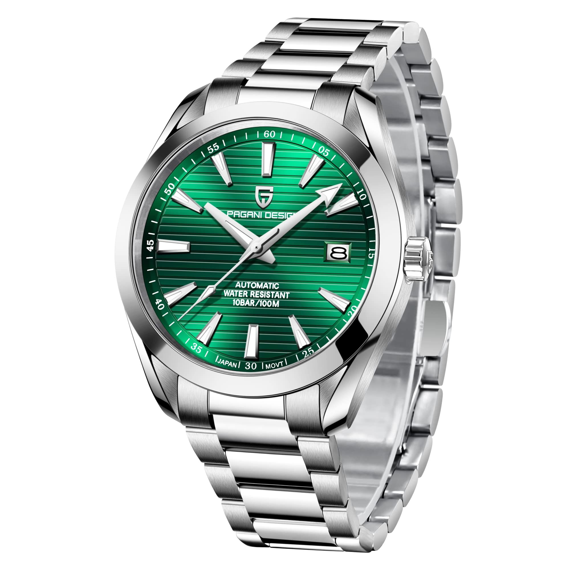 Pagani Design Luxury Automatic Watch for Men - Waterproof Sapphire 40mm - Perfect for Business & Gifts