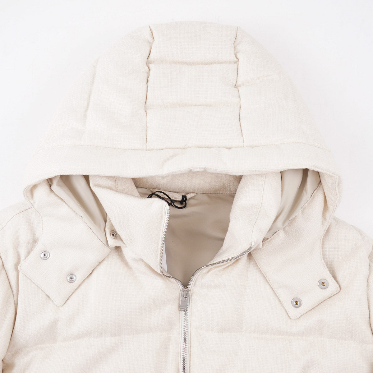 Premium Lardini Wool Silk Down Puffer Jacket for Men - Warm Winter Coat with Lightweight Insulation - Perfect for Outdoor Activities & Cold Weather Fashion
