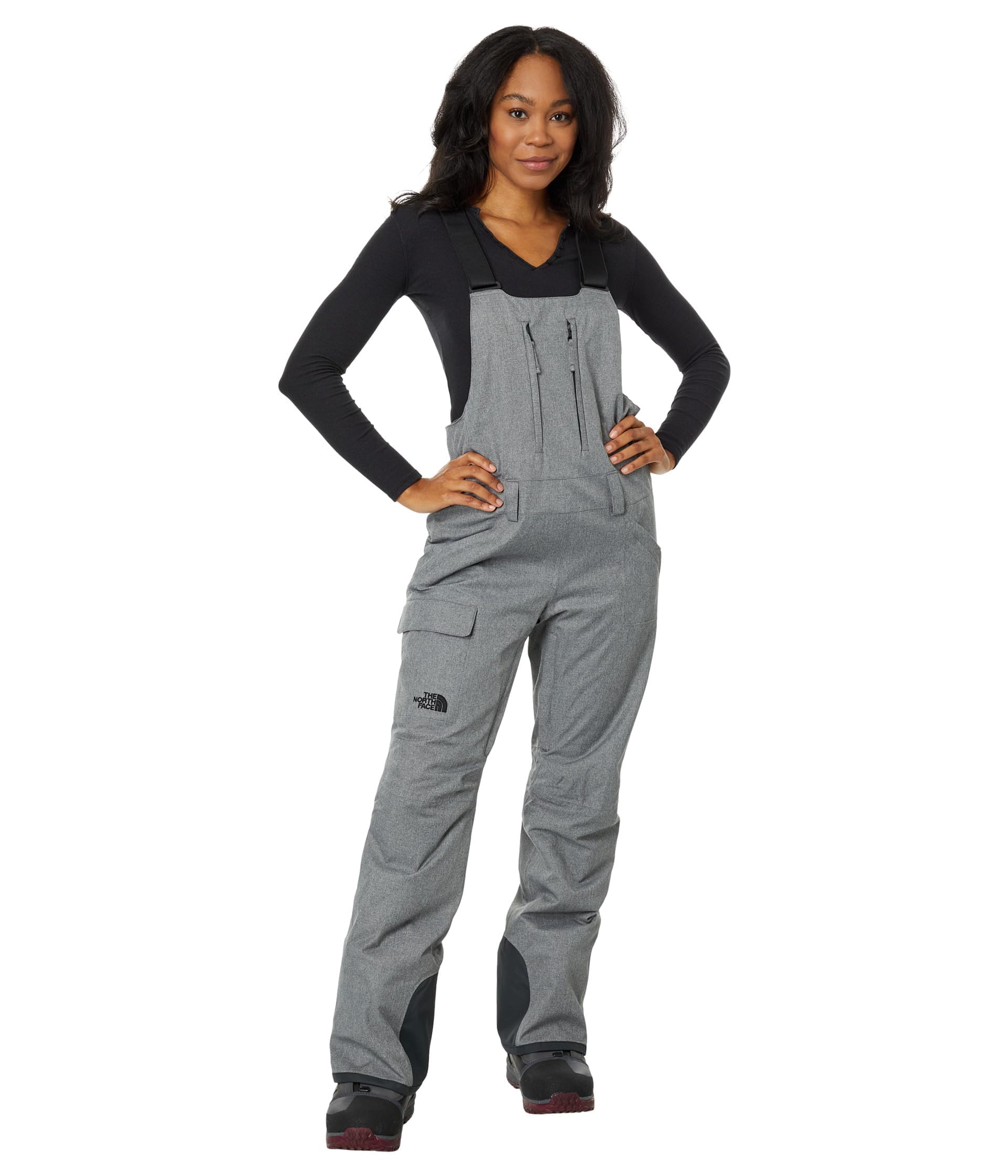 The North Face Freedom Insulated Bib - Waterproof Snow Bib Pants for Men & Women - Winter Skiing, Snowboarding & Outdoor Activities