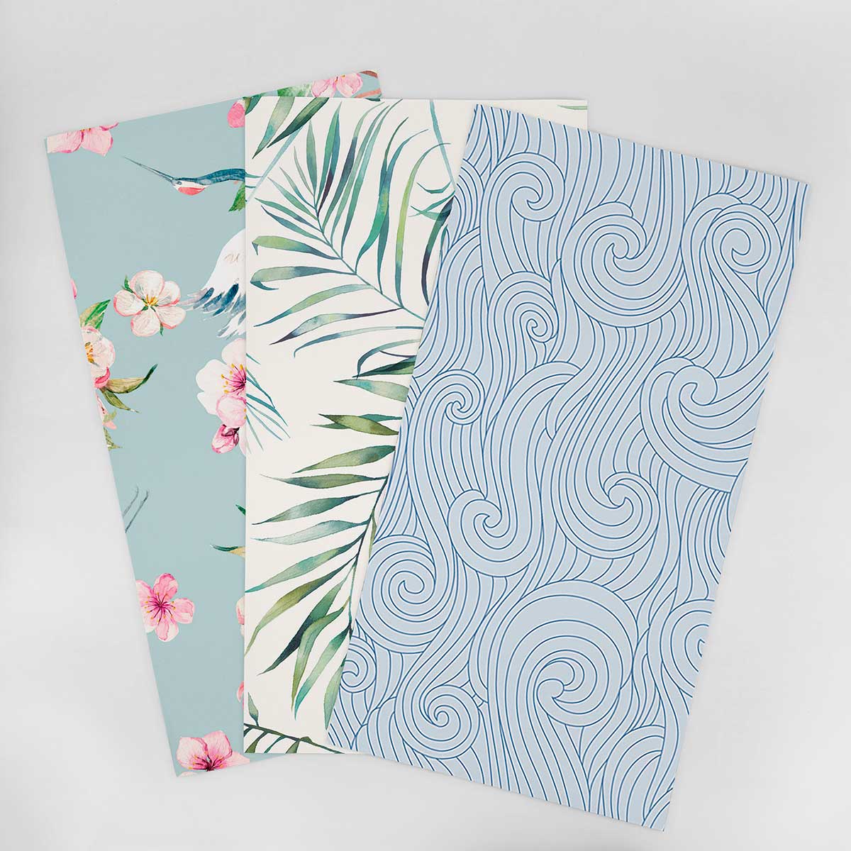 Blue Bathroom Wallpaper Sample - Waterproof & Peel-and-Stick - Perfect for Bathrooms, Kitchens & Accent Walls