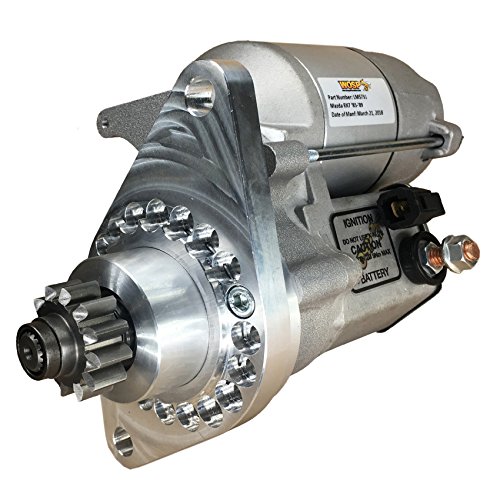 RAREELECTRICAL New Gear Reduction Starter - Compatible with Mazda RX7 105HP/113HP/115HP (European Model N32618400A) | High-Performance Auto Part for Racing & Street Use