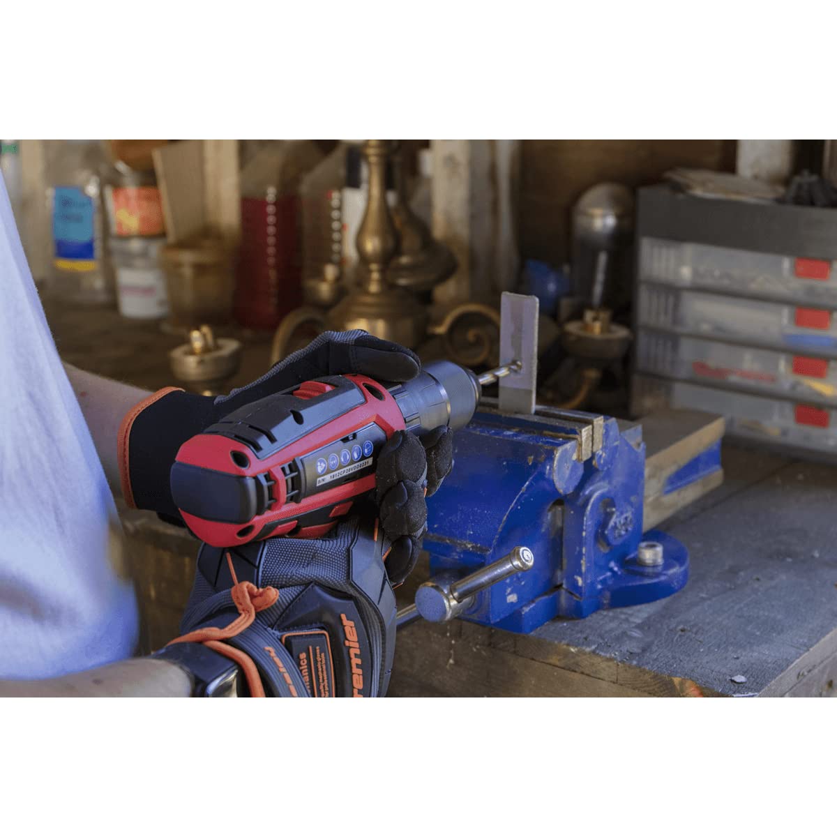 Sealey CP20VDD 20V Cordless Hammer Drill/Driver - 13mm Chuck, Body Only - Perfect for DIY Projects, Home Repairs & Professional Construction Work