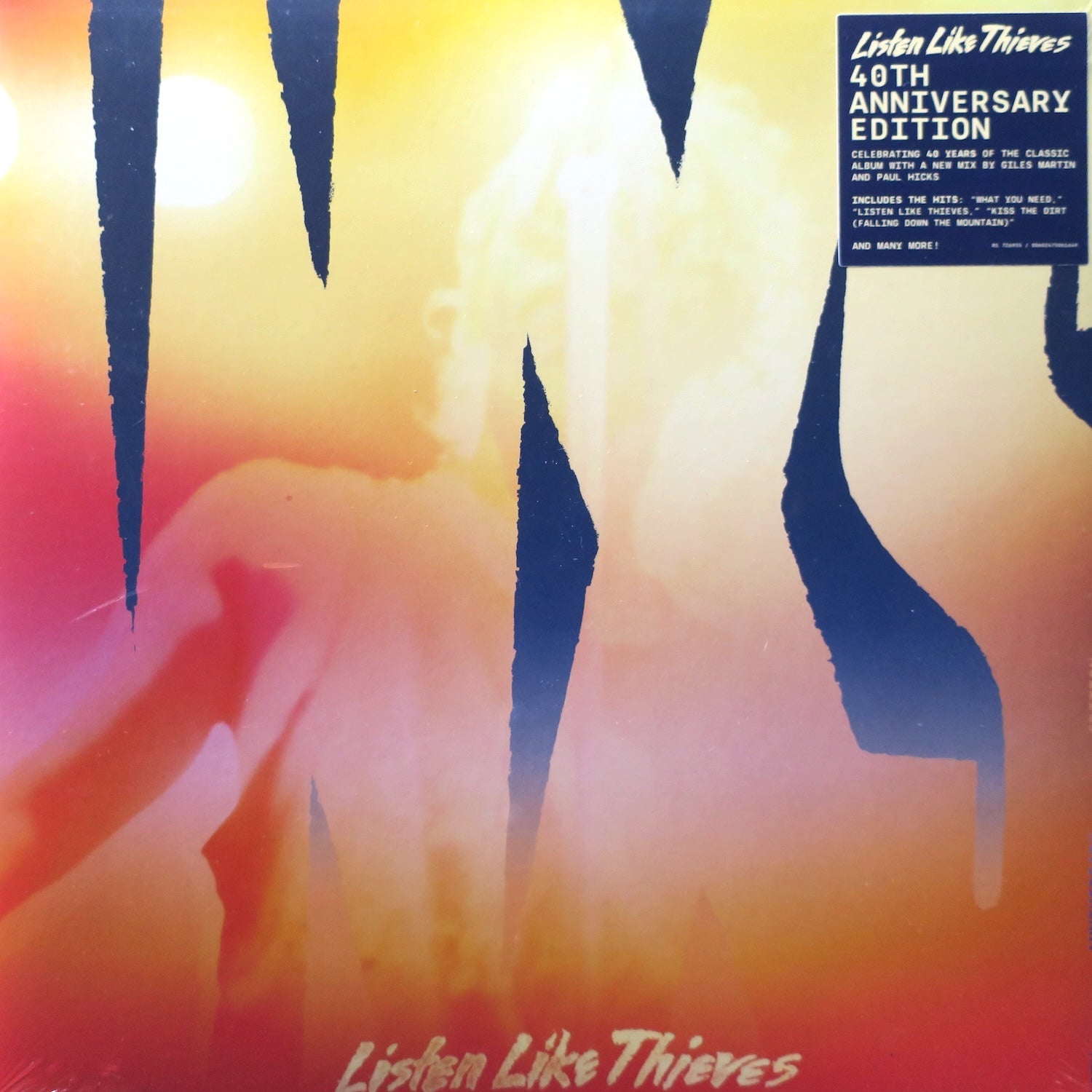INXS 'Listen Like Thieves' 40th Anniversary Limited Edition Vinyl LP Record - Perfect for Music Collectors & 80s Nostalgia Lovers - Great for Home Listening & Vinyl Collections