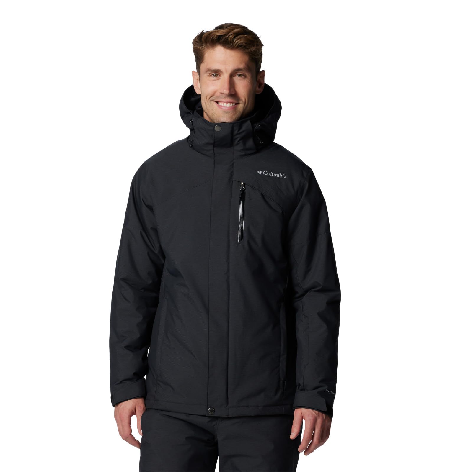 Columbia Men's Last Tracks II Jacket - Waterproof Winter Coat for Hiking & Outdoor Activities | Windproof Insulated Ski Jacket for Cold Weather Adventures