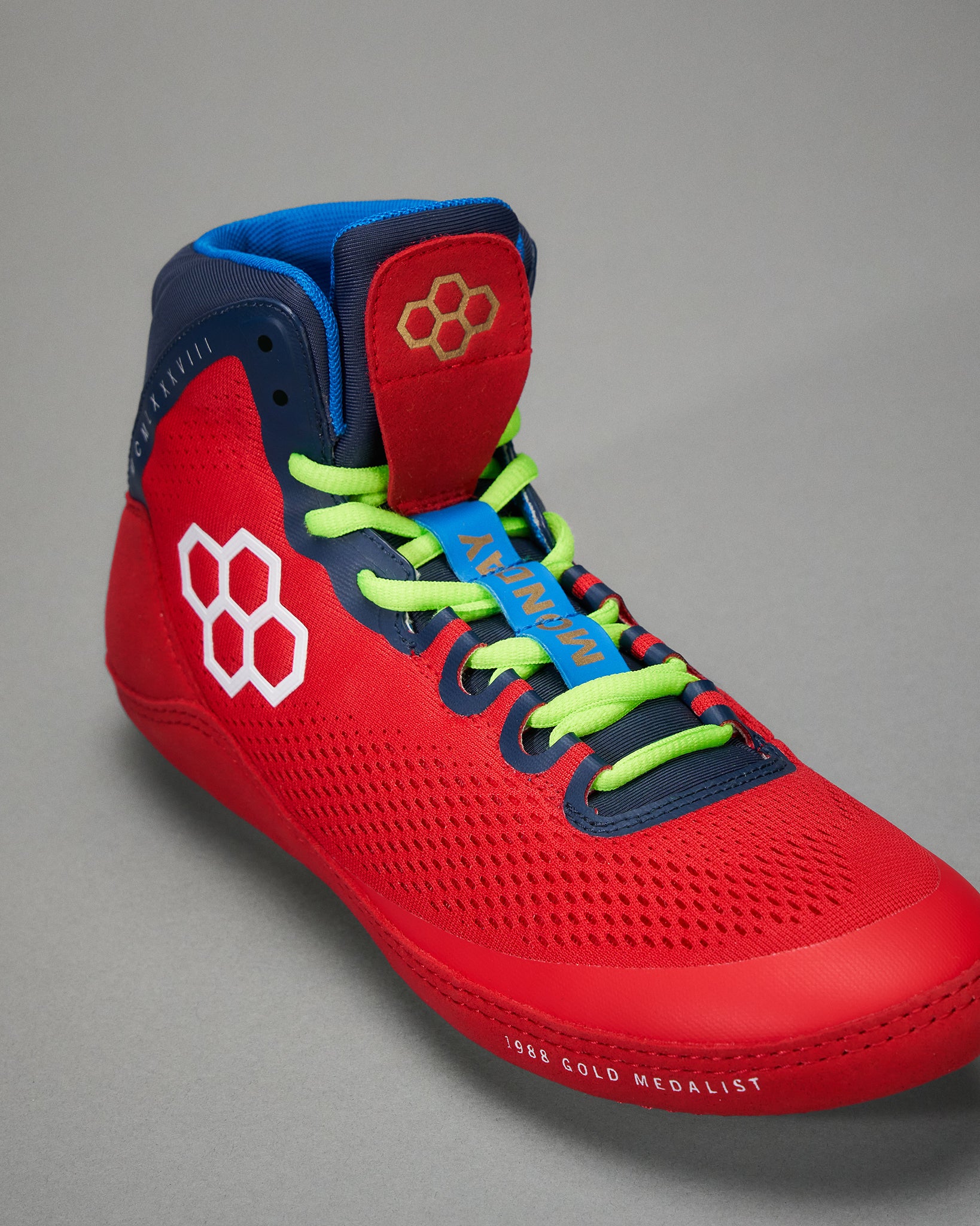 RUDIS Kenny Monday Adult Wrestling Shoes - Lightweight & Breathable for Competition & Training - Perfect for Wrestling, MMA & Grappling
