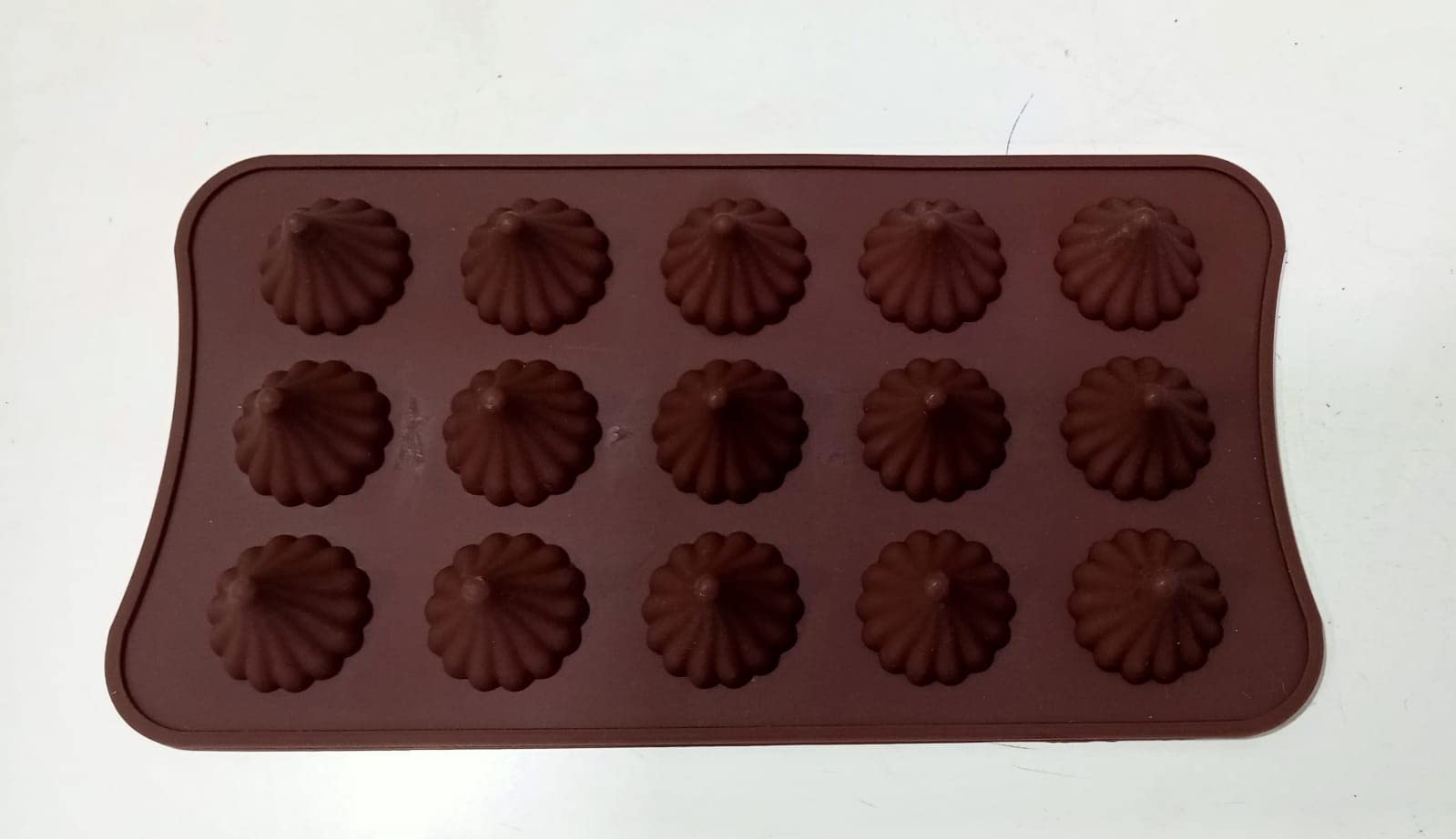 Kunya® 15 Cavity Modak Shape Silicone Chocolate Mold - Premium Food Grade Silicone Chocolate Molds for Ganesh Chaturthi, Diwali & Festive Treats - Perfect for Homemade Chocolates, Candies & Dessert Decorations