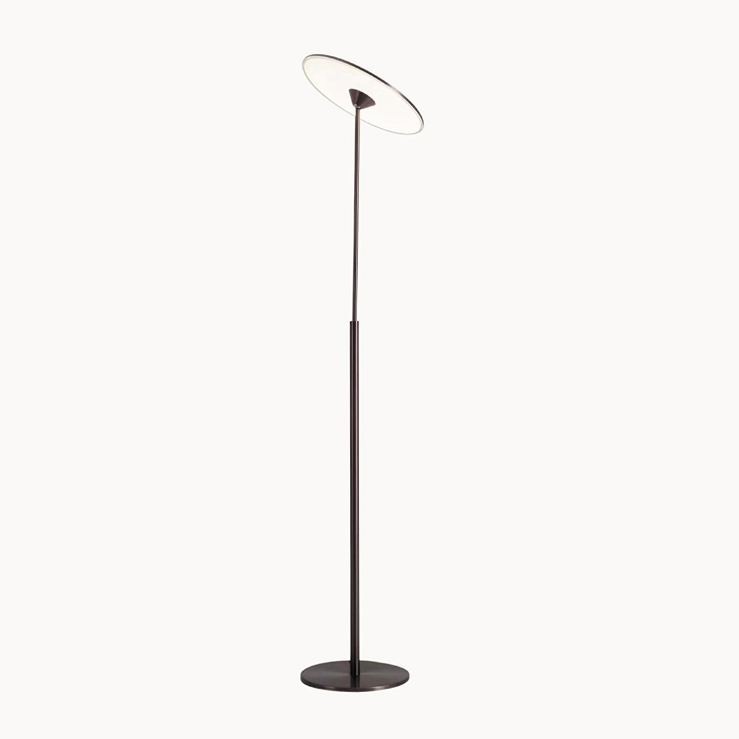 Ambra Modern LED Floor Lamp with Adjustable Brightness - Dimmable Standing Light for Living Room, Bedroom & Office - Energy Efficient Home Decor Lighting