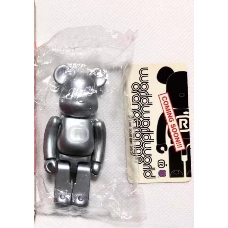 Bearbrick Series 19 Super Secret ORANGE RAGE 100% Collectible Toy Figure - Limited Edition Vinyl Art for Display, Gift & Anime Fans Collection