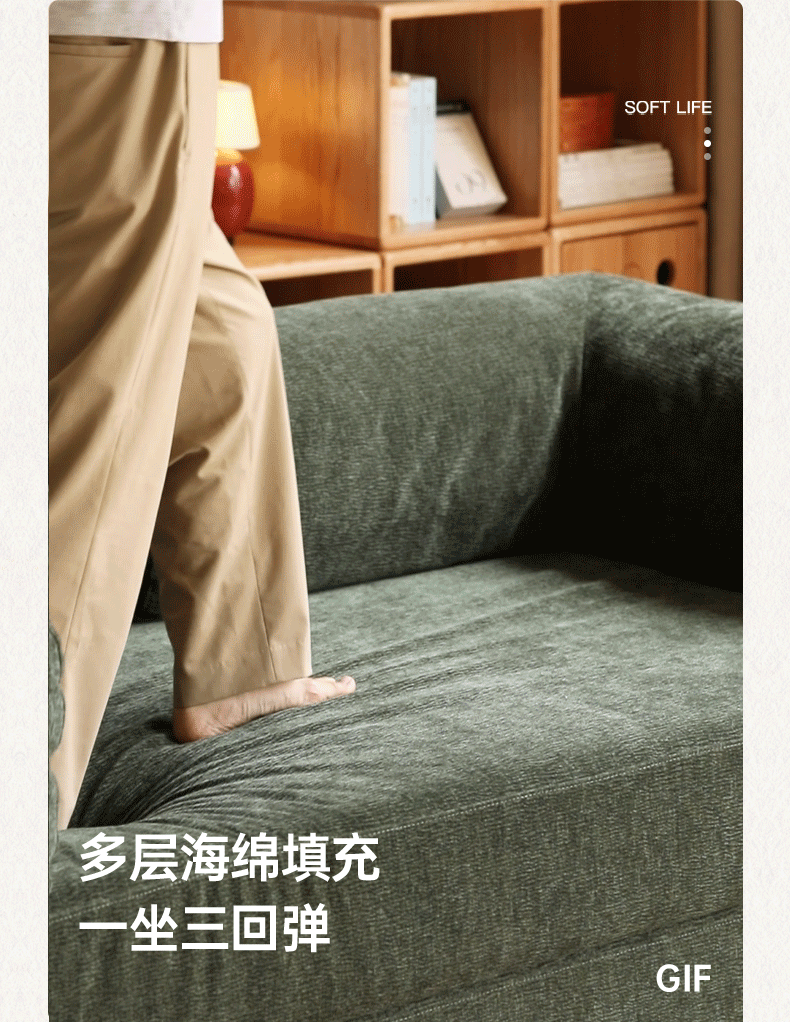 Modern Fabric Folding Sofa Bed - Dual Purpose Convertible Sleeper for Small Spaces | Perfect for Apartments, Guest Rooms & Studio Living