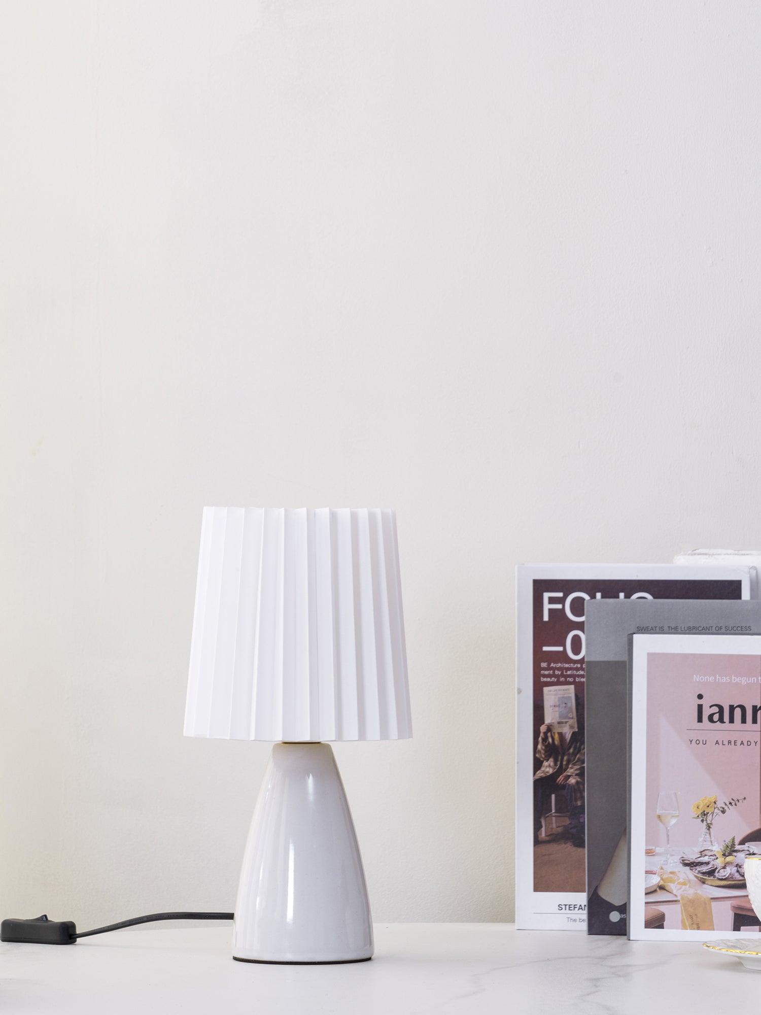 Delilah Table Lamp - Modern LED Desk Lamp with Adjustable Brightness for Home Office, Bedroom & Study Room - Perfect for Reading, Working & Relaxing