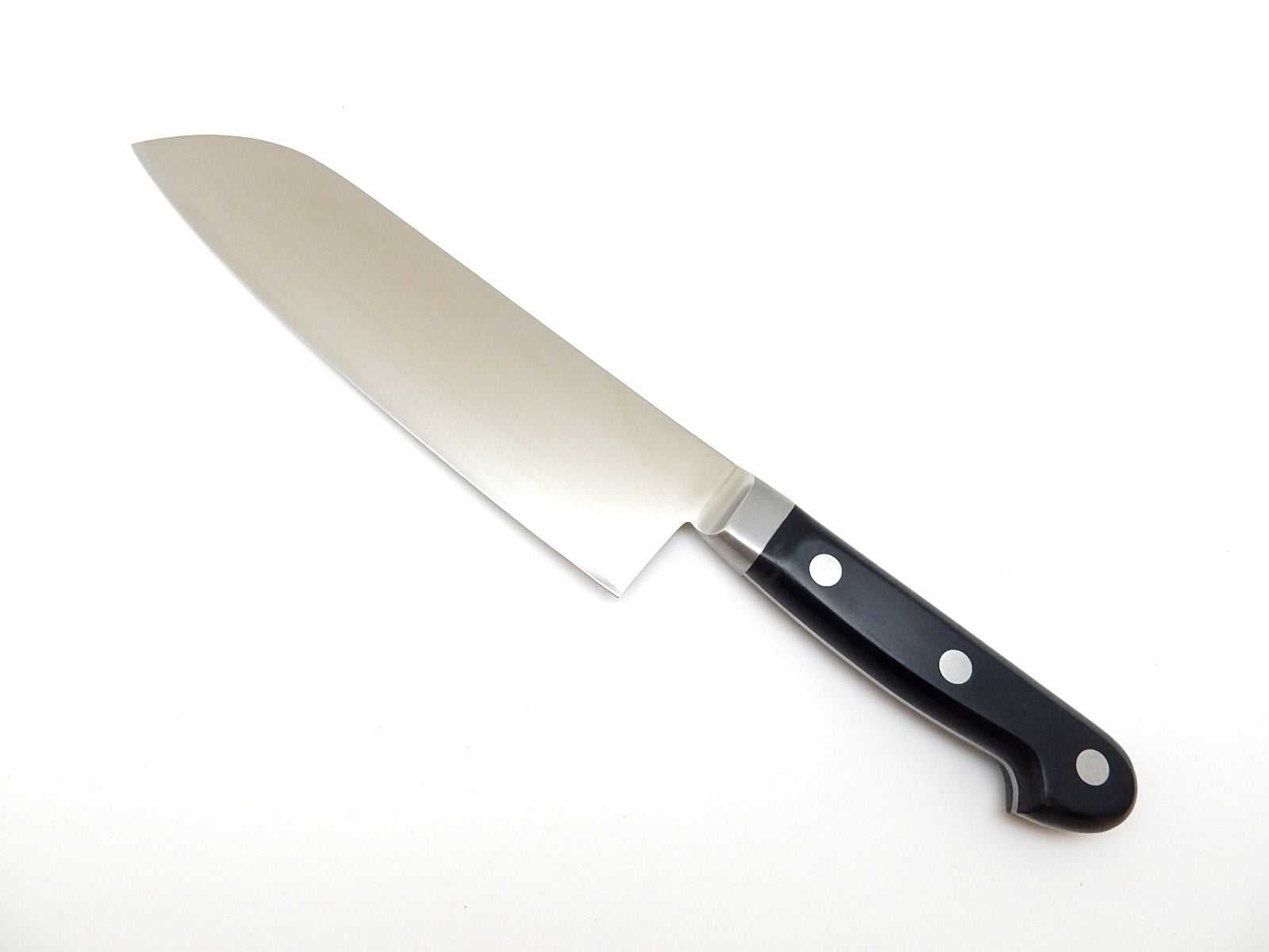 Premium Sakai Takayuki GRAND CHEF 180mm Santoku Knife - Swedish Stainless Steel Blade - Perfect for Slicing, Dicing & Mincing Vegetables, Meat & Fish - Ideal for Home Chefs & Professional Kitchens