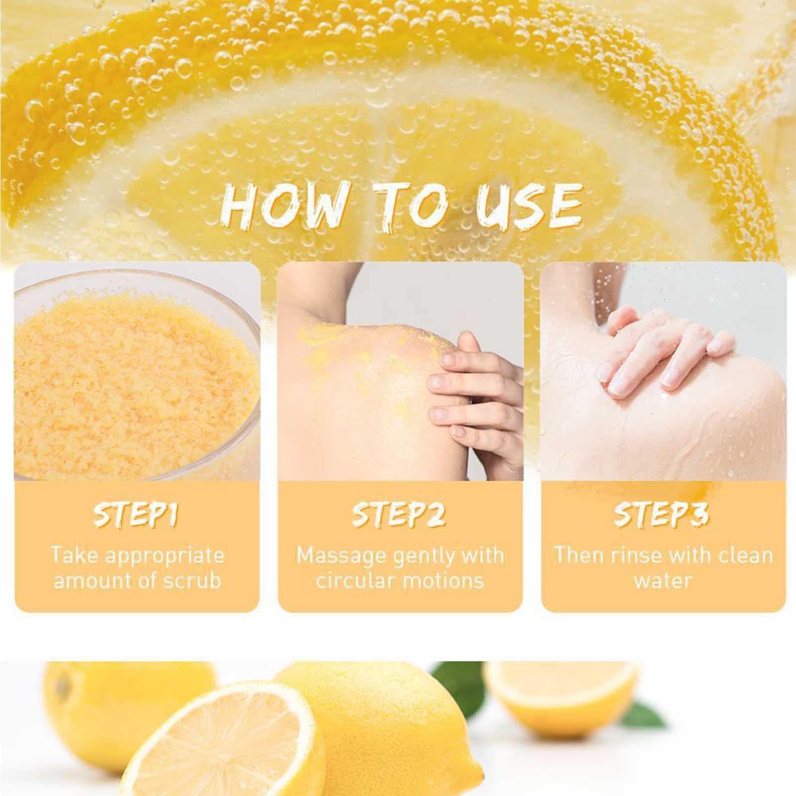 Turmeric Sugar Scrub for Skin Brightening & Hyperpigmentation - 9.8oz Natural Body Exfoliator with Sea Salt - Dark Spot Treatment for Face & Body - Perfect for Spa Day & Post-Sun Care