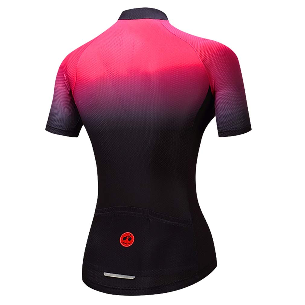 Women's Cycling Jersey Short Sleeve - Breathable Mountain & Road Bike Shirt for MTB, Road Cycling & Outdoor Sports | Perfect for Training, Racing & Commuting