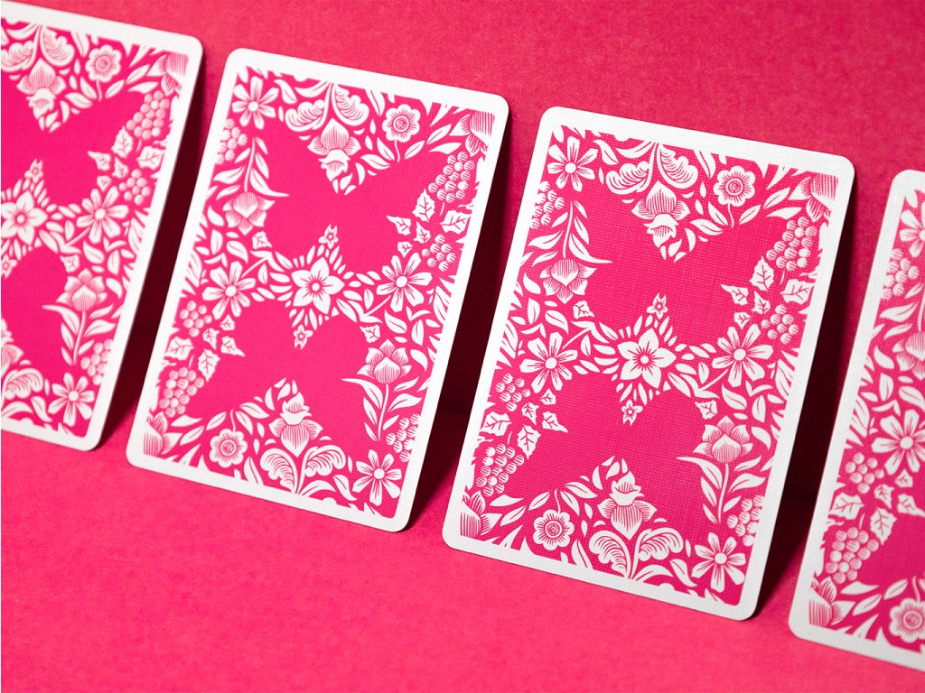 Butterfly Workers Playing Cards - Pink Edition | Premium Quality Poker Cards for Adults & Teens | Perfect for Game Nights, Parties & Magic Tricks