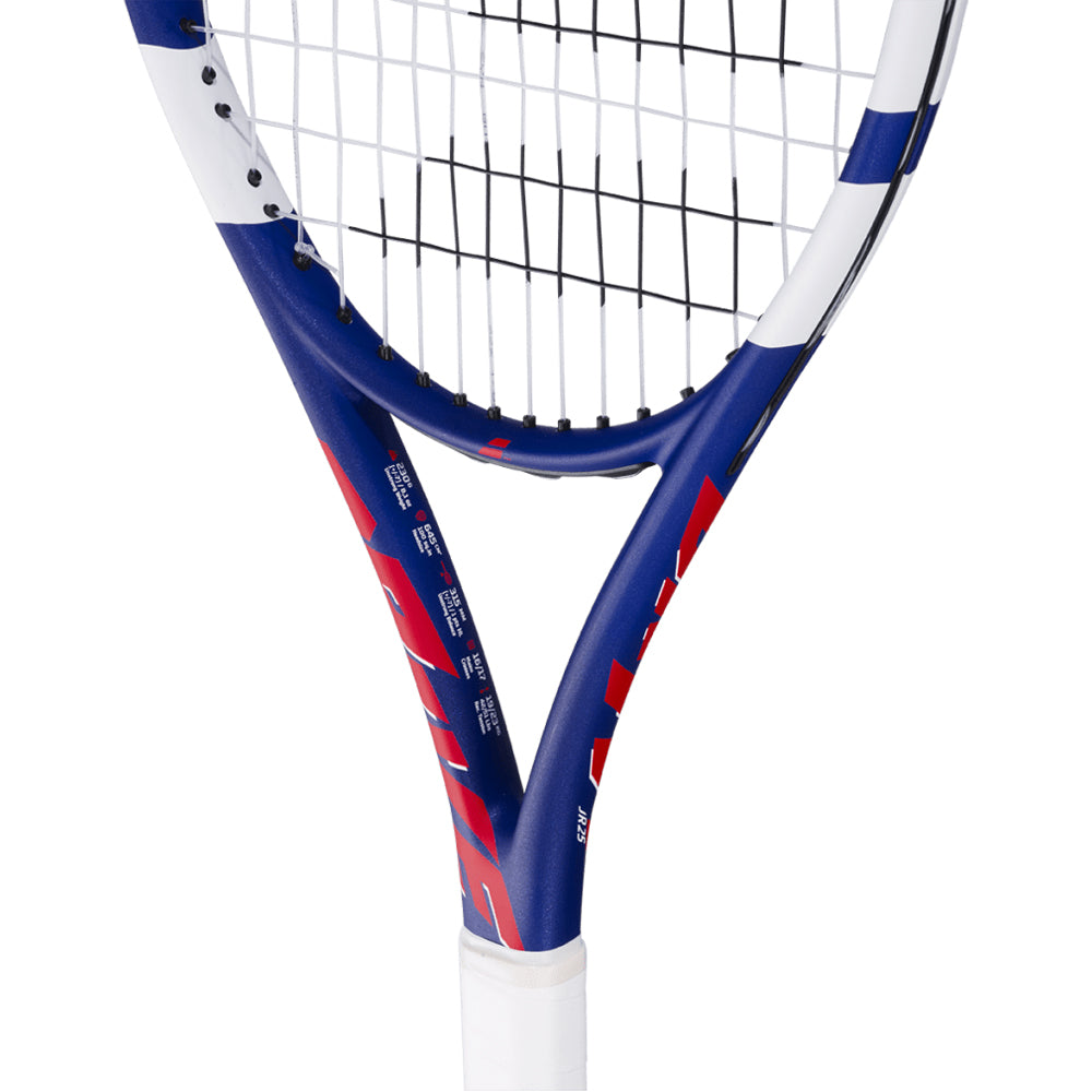 Babolat Drive Junior 25 2025 Tennis Racket - Blue/Red Youth Racquet for Kids & Beginners - Perfect for Junior Tennis Training & Matches