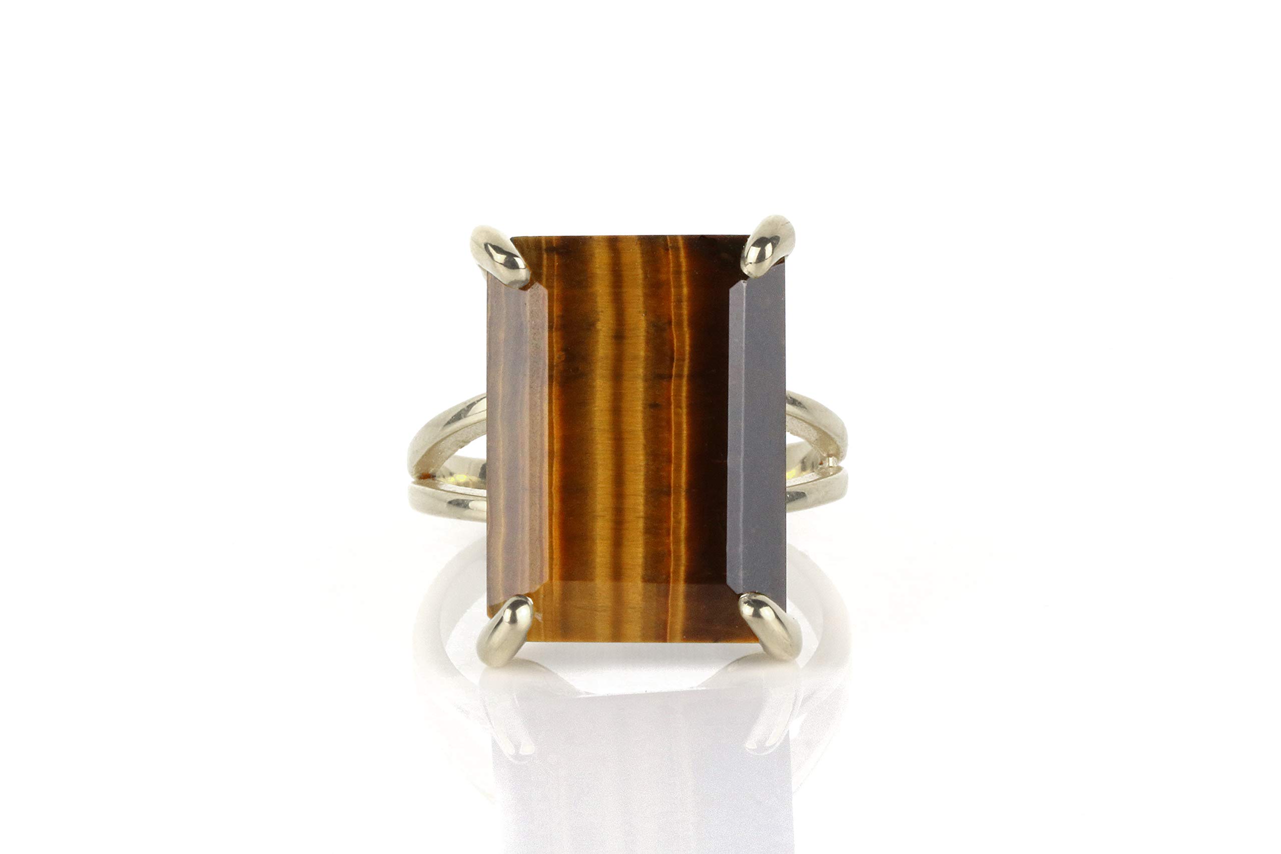 Handmade Tiger Eye Silver Ring - Bohemian Jewelry for Women | Everyday Fashion & Gifts