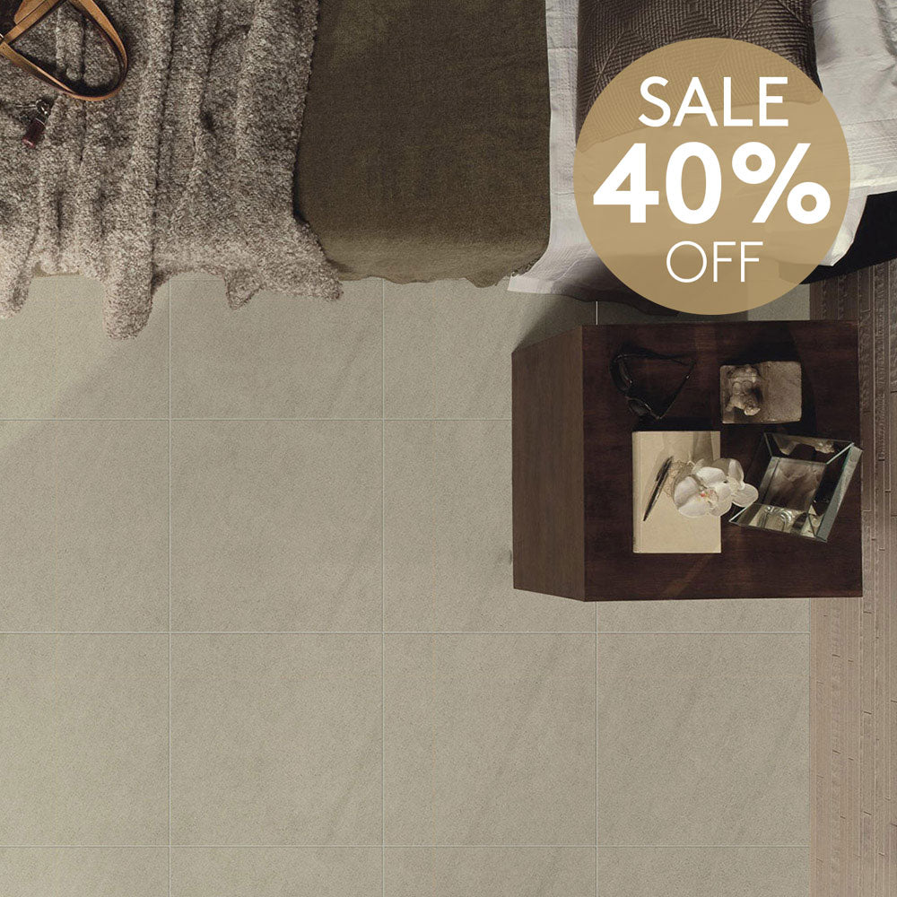 Premium Beige 450x450mm Matte Porcelain Tile - Non-Slip Flooring for Bathroom, Kitchen & Living Room