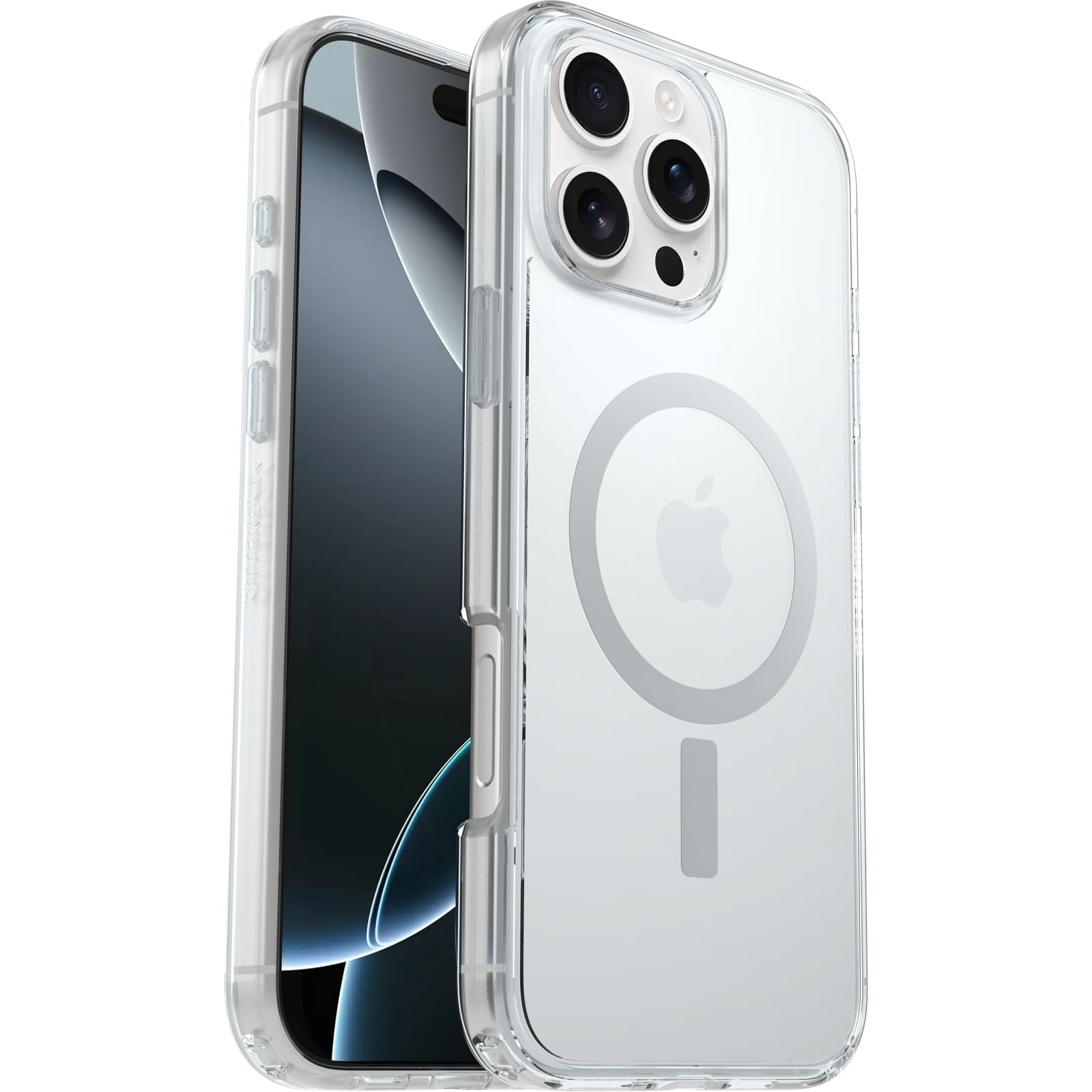 OtterBox Symmetry Series Clear Case for iPhone 16 Pro Max - Slim Protective Phone Cover with Drop Protection | Perfect for Everyday Use, Work & Outdoor Activities