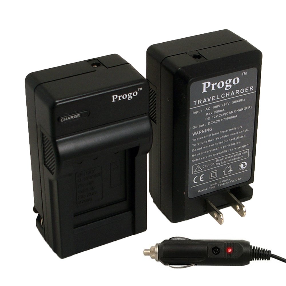 NB-6L Digital Camera Battery Charger - Fast Home & Travel Charging with Car Adapter - Compatible with Canon, Nikon, Sony Cameras - Perfect for Travel Photography, Outdoor Adventures and Daily Use