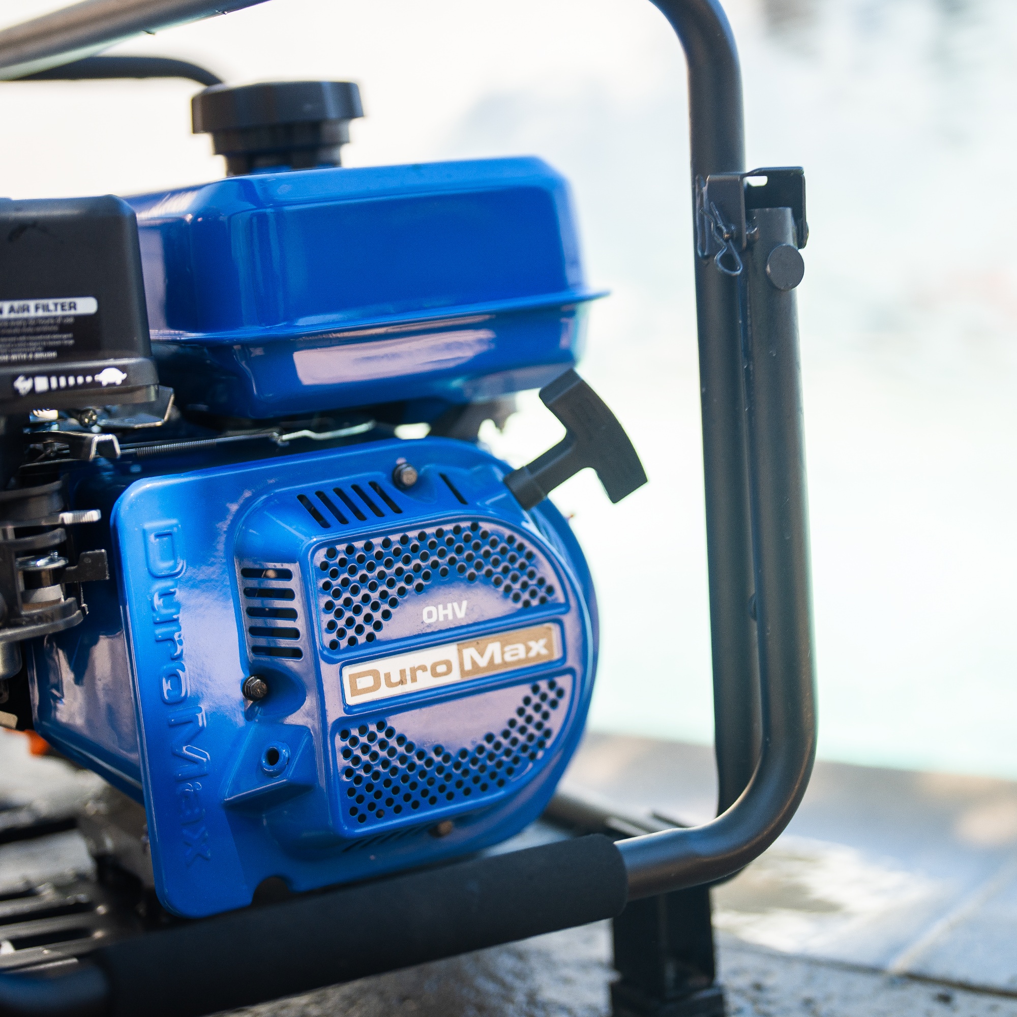 420cc 1 Inch Shaft Gasoline Engine with Recoil Start - Powerful Small Engine for Lawn Mowers, Pressure Washers & Generators