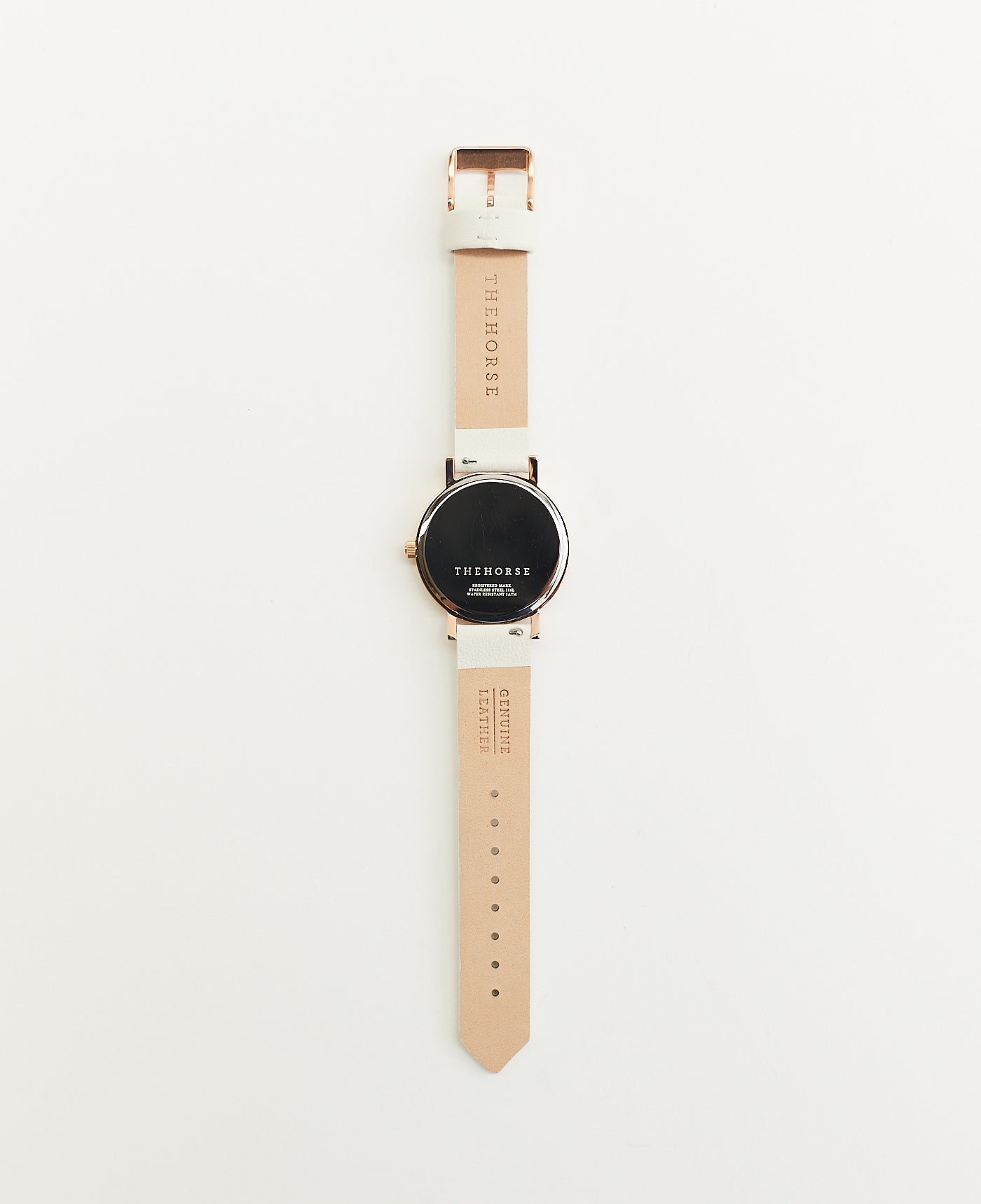 Mini Original Rose Gold Watch with White Dial & Milk Leather Strap - Elegant Women's Fashion Watch for Daily Wear, Office & Special Occasions