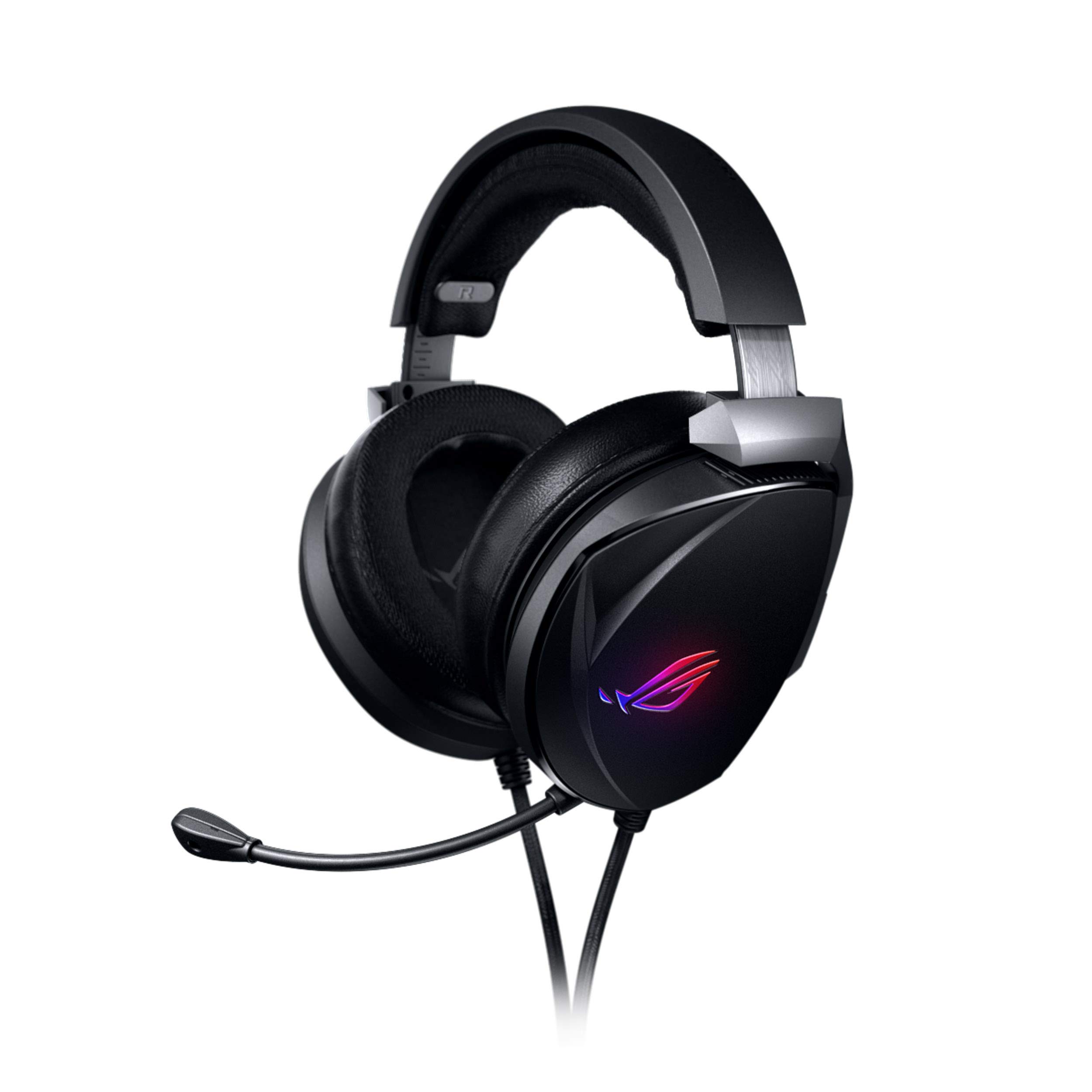 ASUS ROG Theta 7.1 Gaming Headset with Microphone - AI Noise Cancelling, Home-Theatre-Grade 7.1 DAC & Aura Sync RGB Lighting - Perfect for PC Gaming, Streaming & Esports Tournaments