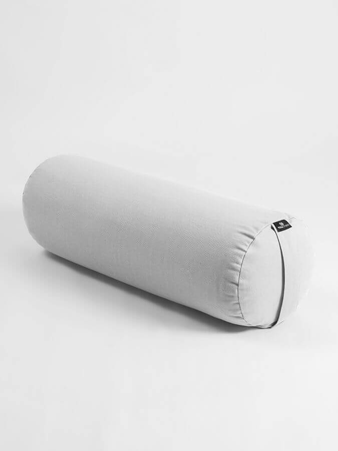 Organic Cotton Buckwheat Meditation Bolster Cushion for Yoga & Zen Relaxation - Perfect for Yoga Studios, Home Meditation & Stress Relief
