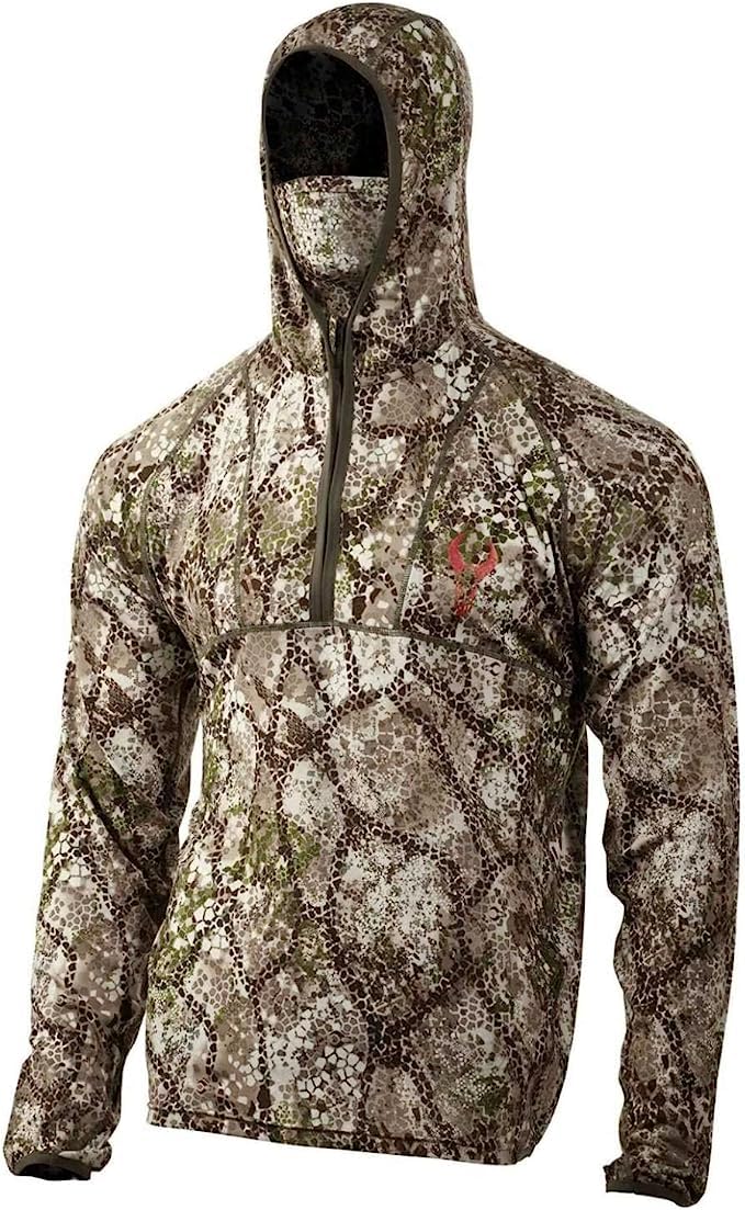 Badlands Stealth Cooltouch Hoodie - Lightweight Breathable Hunting Jacket for Men | Camo Outerwear for Bow Hunting & Outdoor Adventures