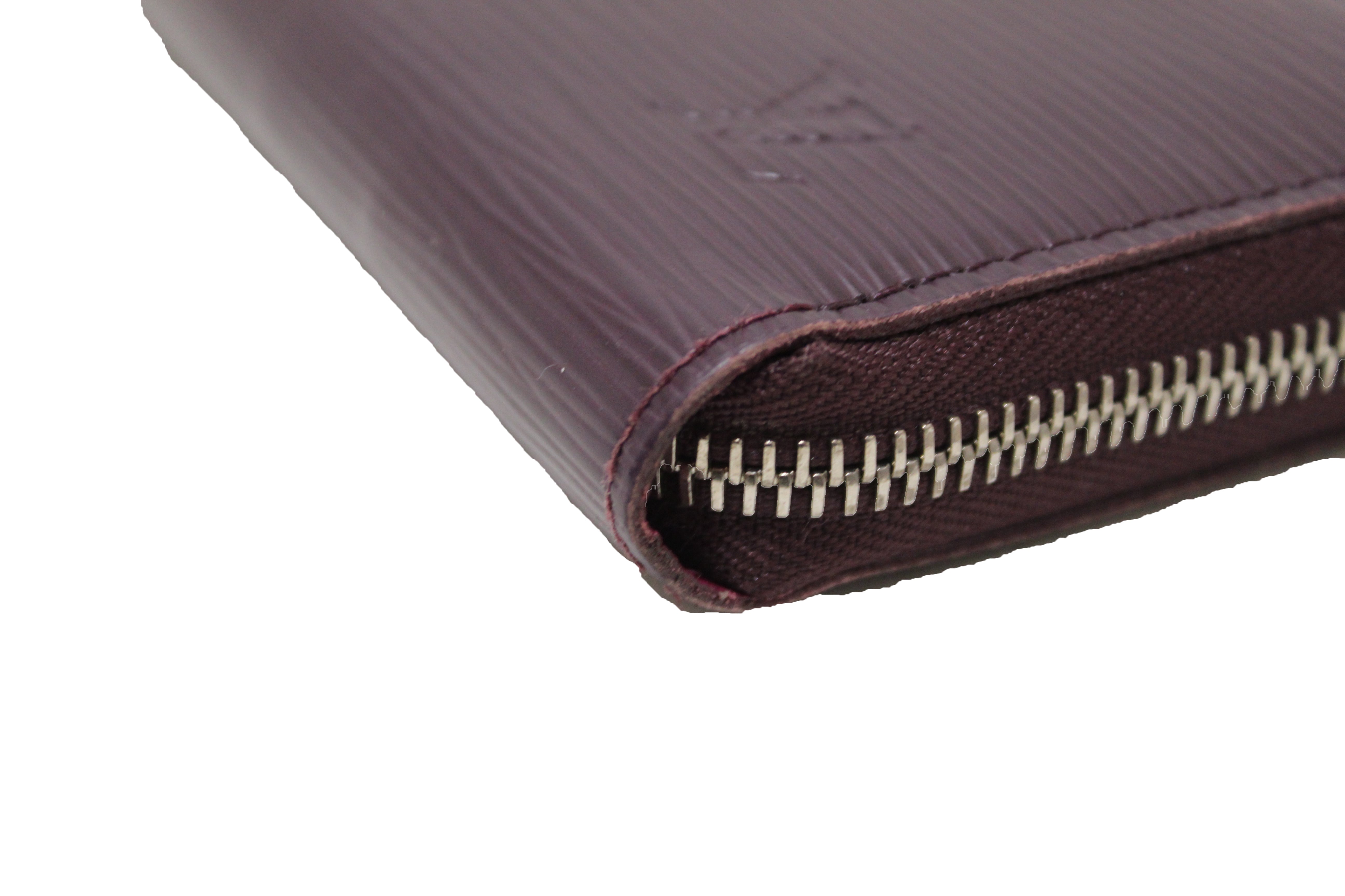 Authentic Louis Vuitton Purple Epi Leather Zippy Wallet for Women | Luxury Designer Wallet for Everyday Use & Travel | Compact RFID-Blocking Credit Card Holder
