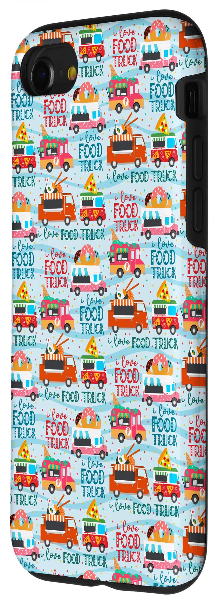 iPhone SE (2020) / 7 / 8 Shockproof Food Truck Themed Phone Case - Perfect for Chefs, Fast Food Lovers & Restaurant Workers (Durable Protection for Kitchen & Outdoor Use)