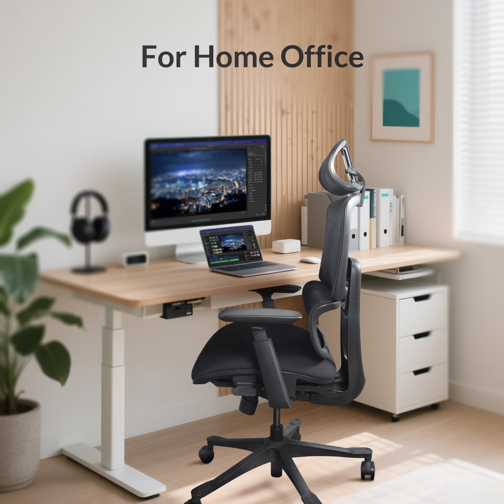 Ergonomic Office Chair with 8-Way Adjustability & SmartSupport™ - Perfect for Home Office, Gaming, and Workspace Comfort