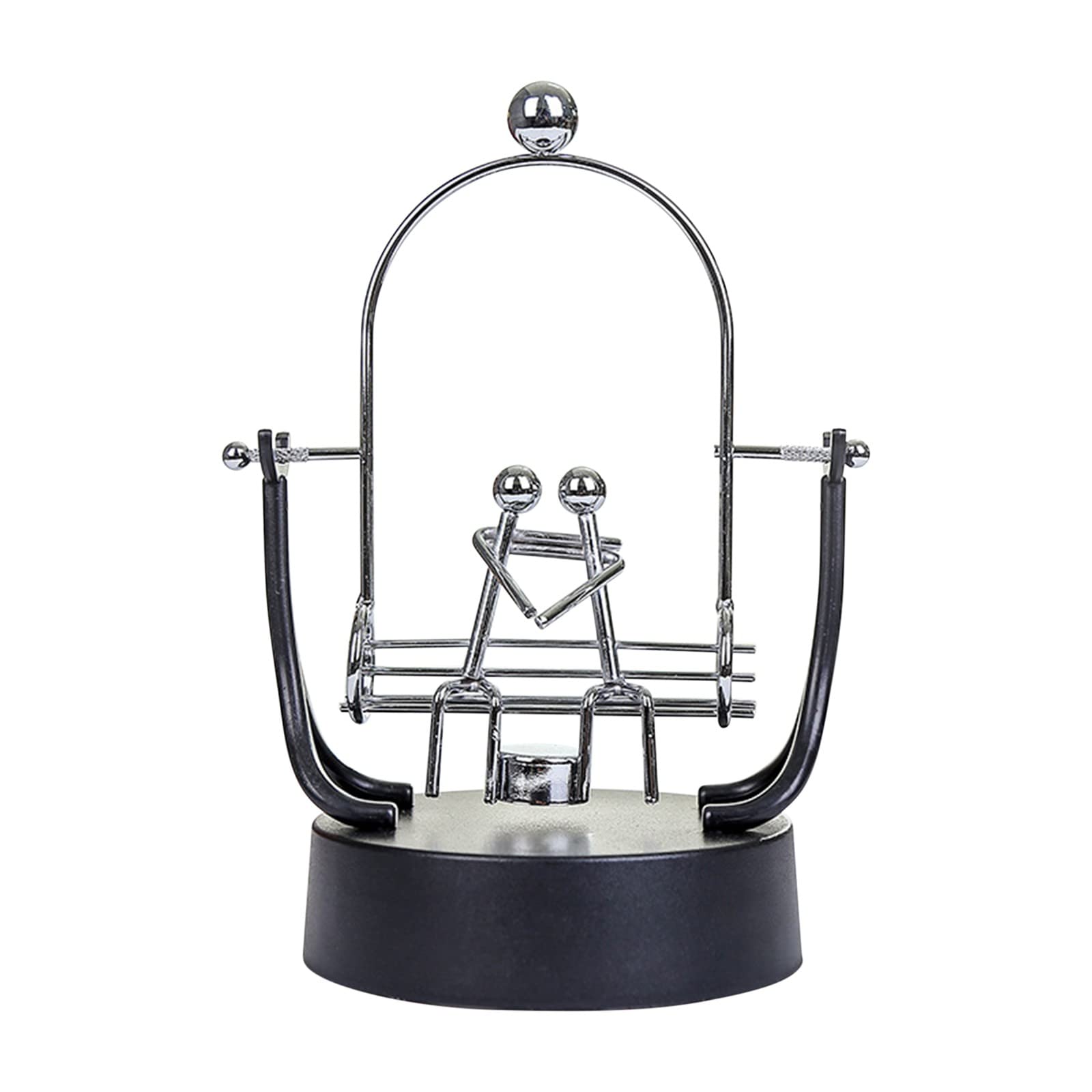 NSXCDH Perpetual Motion Desk Toy - Silent Kinetic Energy Office Decor, Stress Relief Gadget for Adults, Unique Home & Car Decoration Gift Idea | Perfect for Work Desks, Living Rooms & Meditation Spaces
