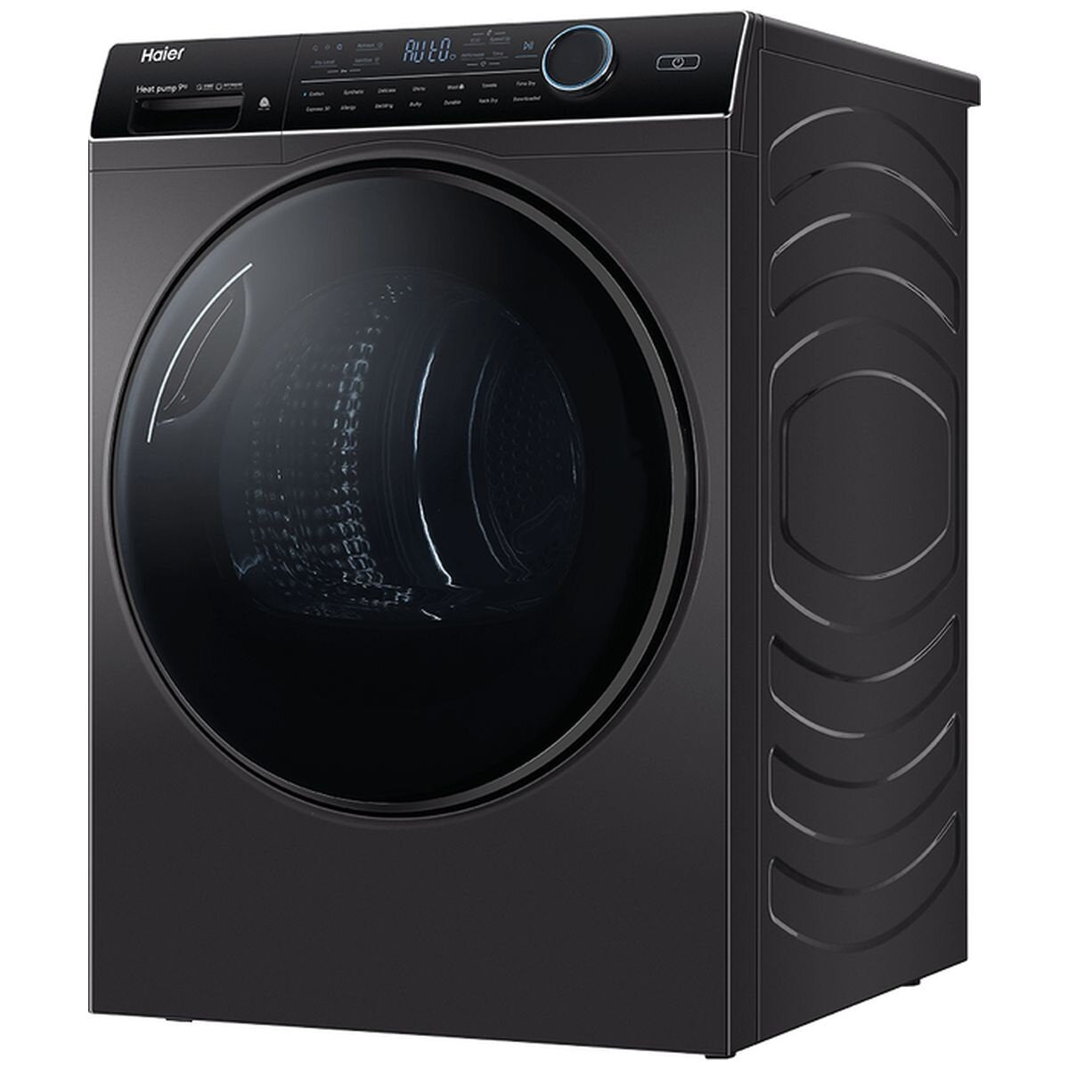 Haier 9kg (20 lbs) Heat Pump Dryer with Steam - Energy Efficient, Quiet Operation, HDHP90ANB1 - Perfect for Small Families & Apartments