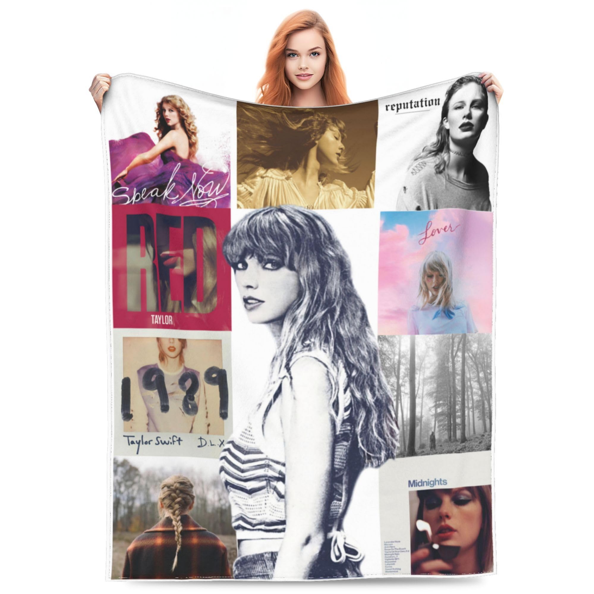 Taylor Swift Flannel Throw Blanket 40