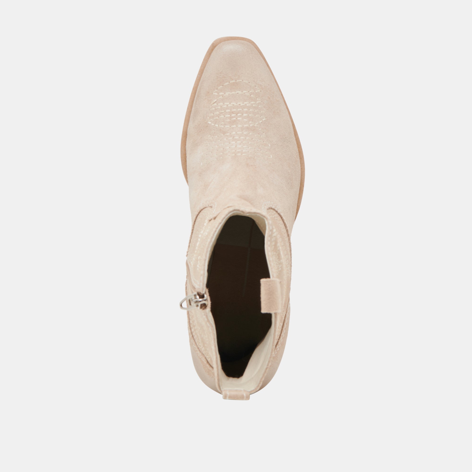 SHANIA Women's Suede Ankle Booties in Taupe - Stylish & Comfortable Fall & Winter Boots for Casual Outfits & Office Wear