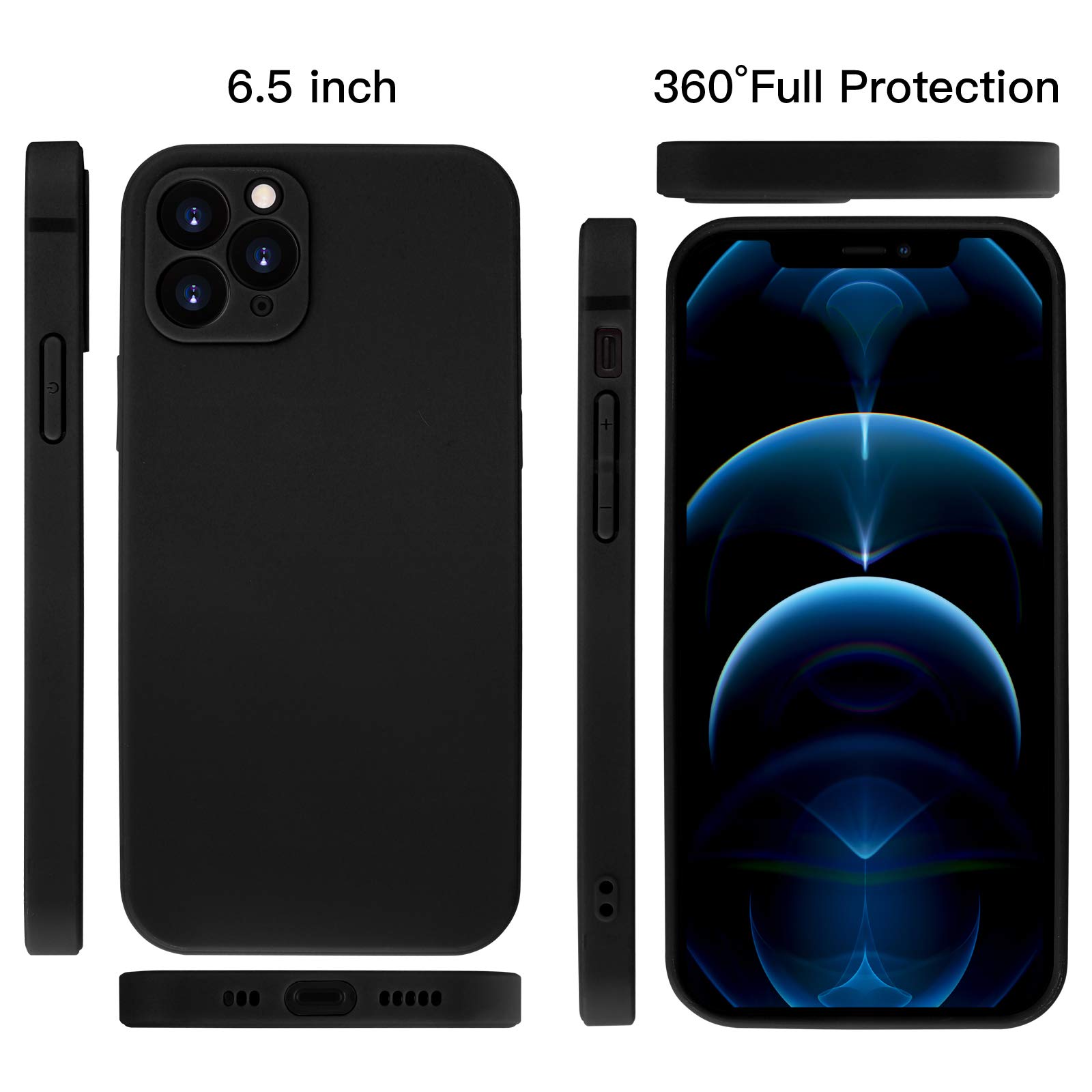 Premium Matte Silicone iPhone 11 Pro Max Case (6.5