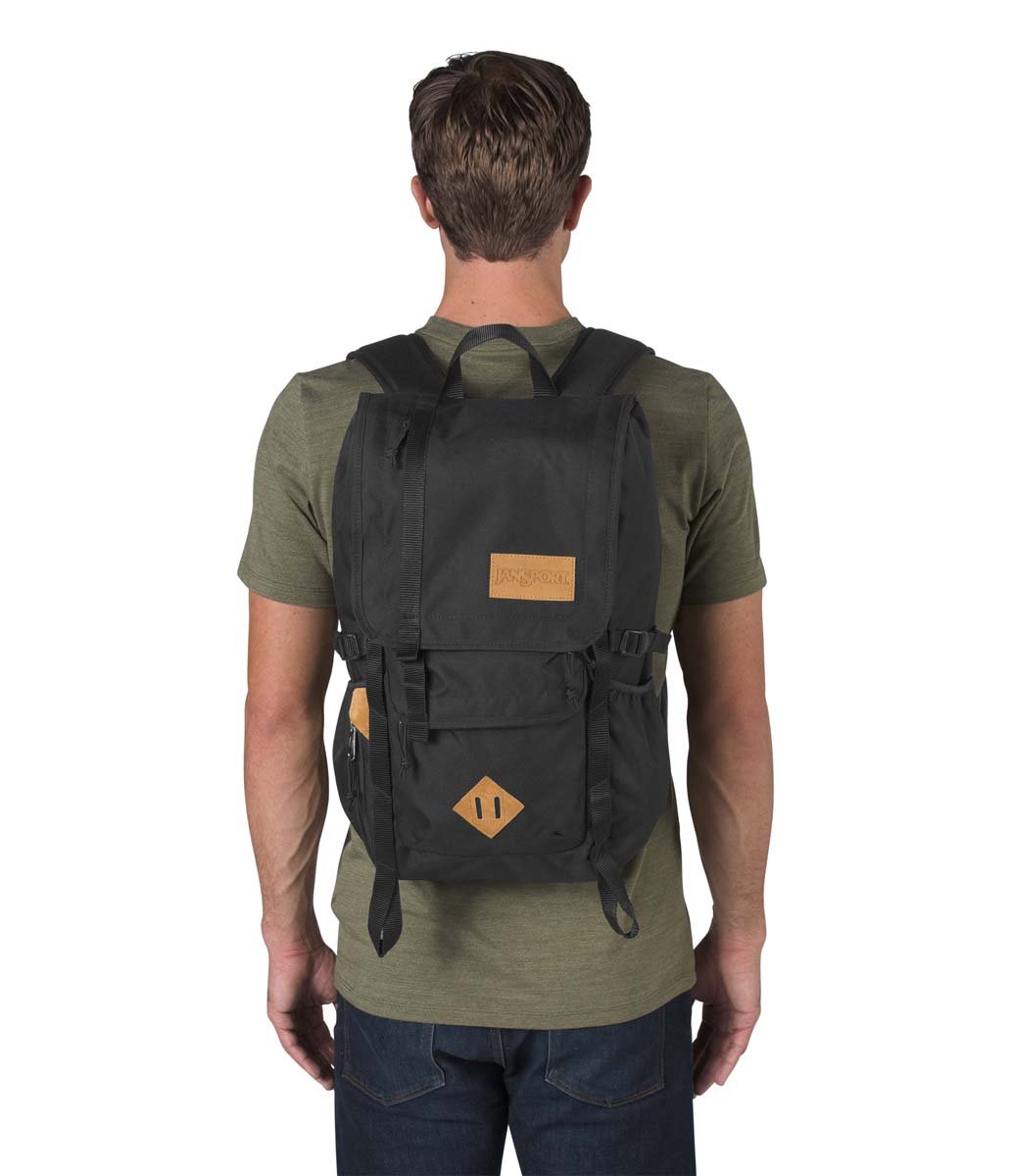 JanSport Hatchet Backpack - Durable Laptop Backpack for School & Travel, Black - Perfect for College Students, Hiking & Everyday Use